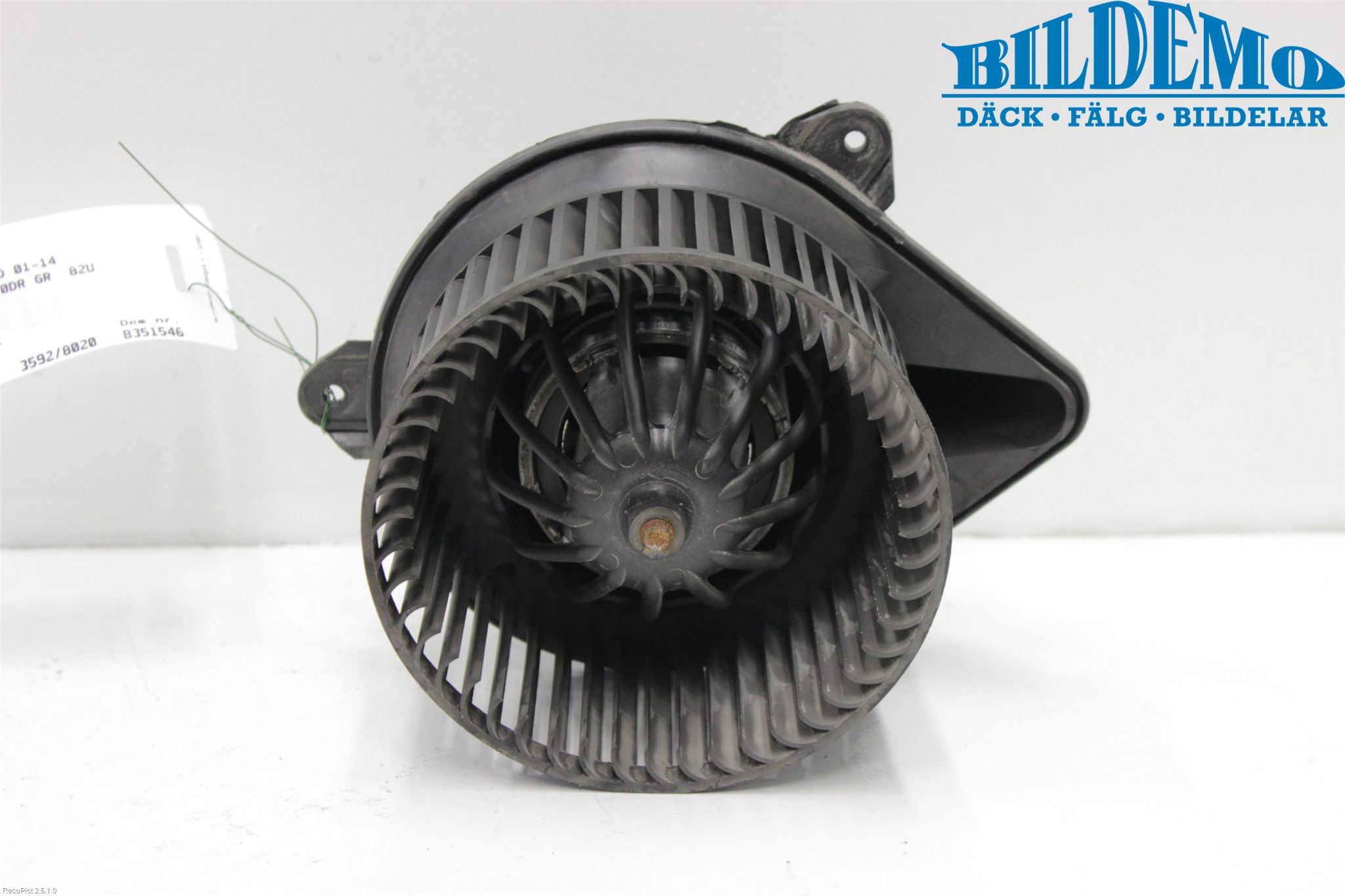 Opel VIVARO 01-14 Värmefläkt