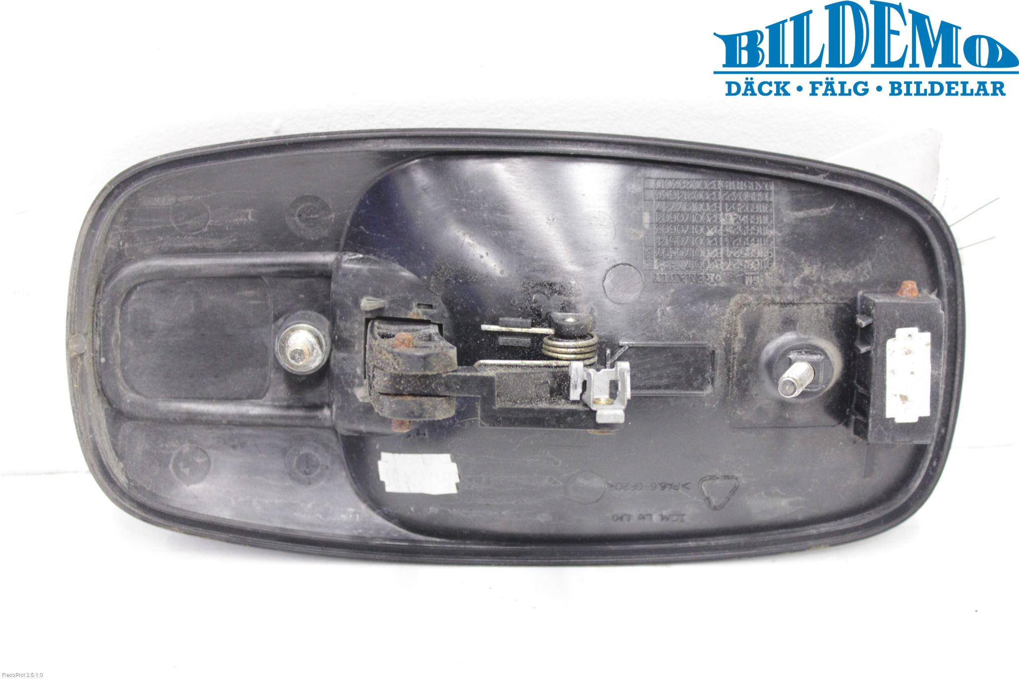 Opel VIVARO 01-14 Dörrhandtag Yttre Hö