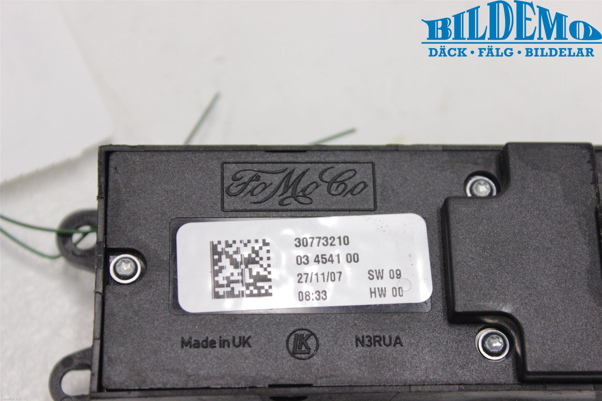 Volvo V50 08-12 Strömställare Elhiss