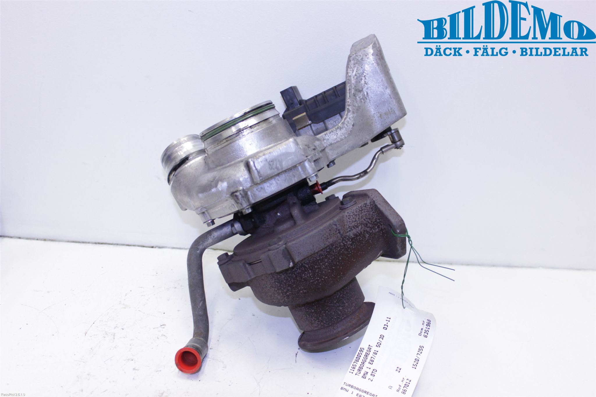 BMW 1 E87/81 5D/3D 03-11 Turboaggregat
