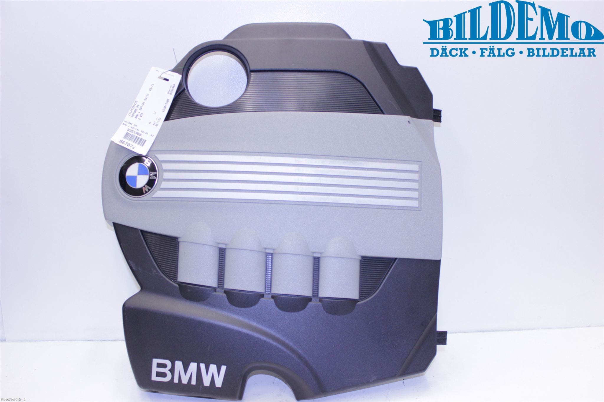 BMW 1 E87/81 5D/3D 03-11 Motorkåpa