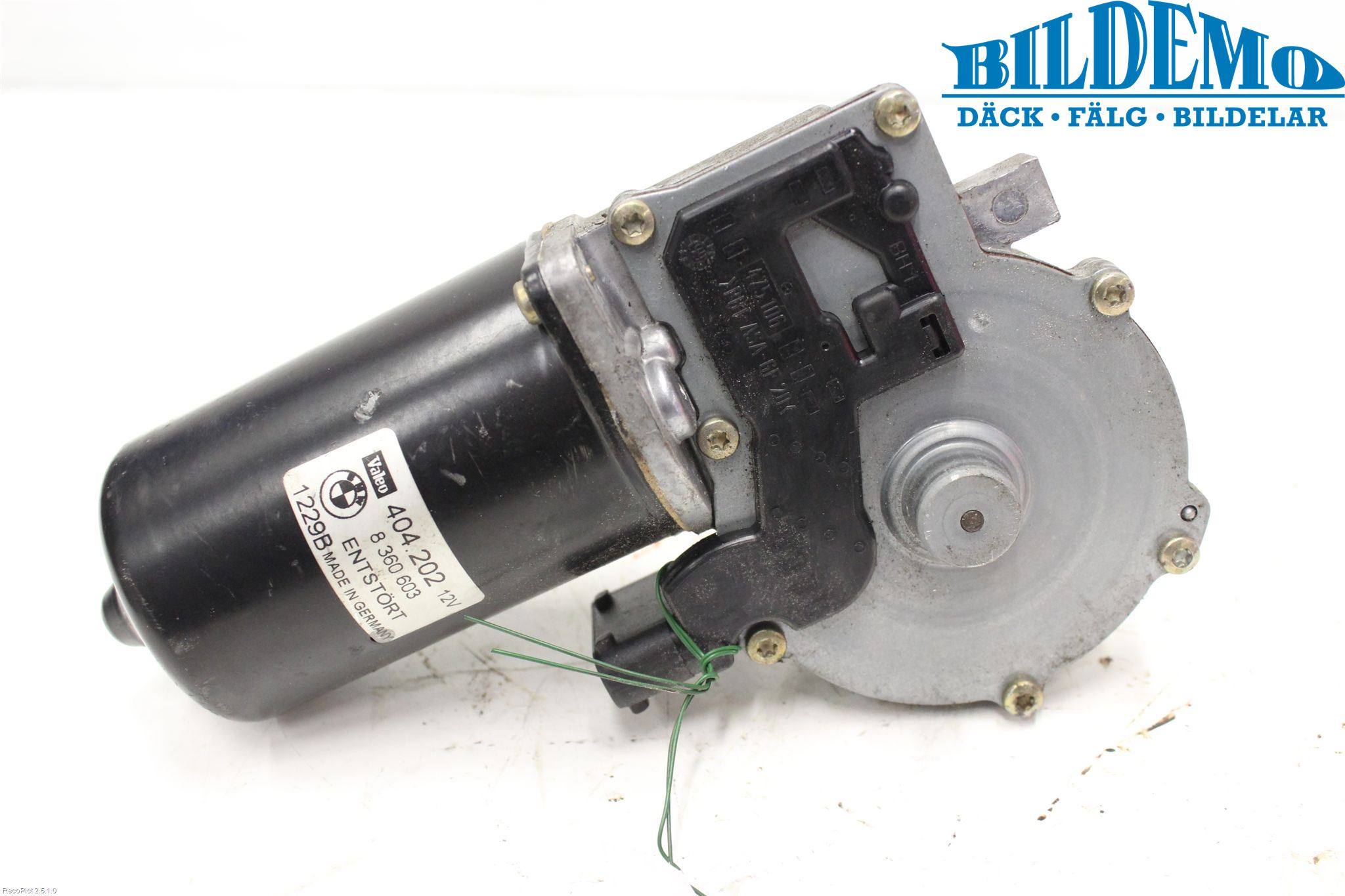 BMW 5 E39 95-04 Torkarmotor Vindruta