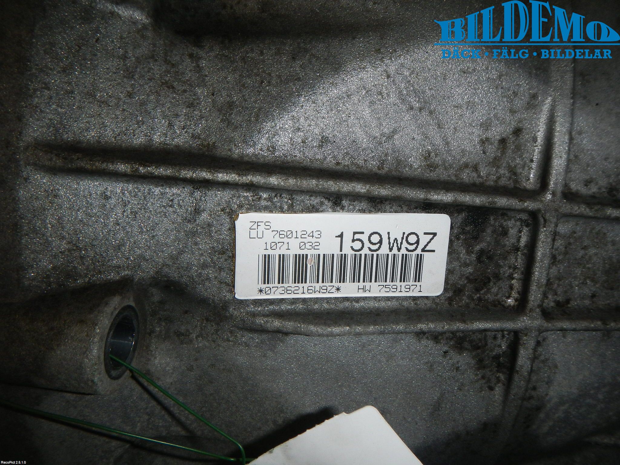 BMW 3 E90/91 SED/TOU 05-12 Växellåda Automat