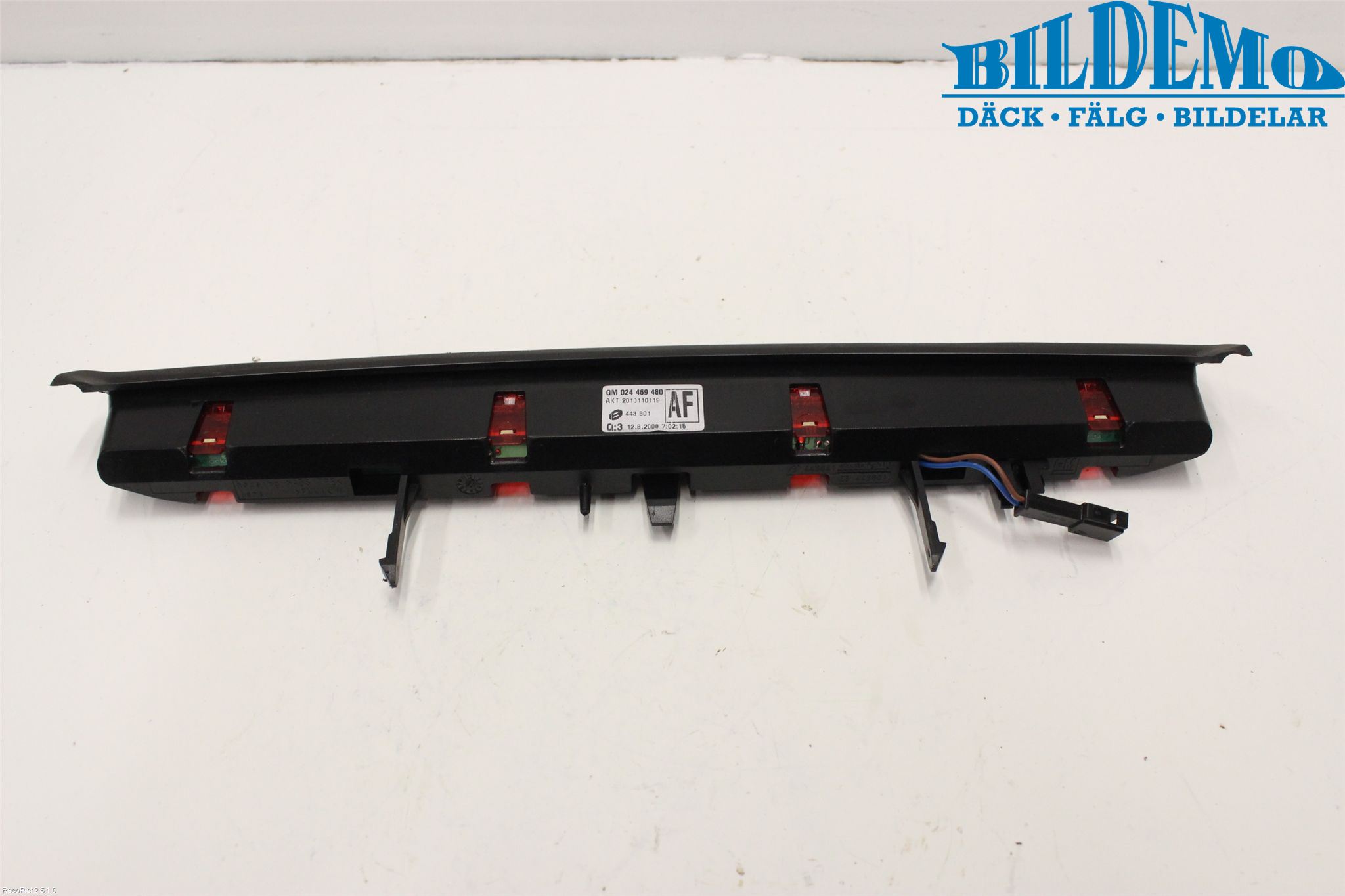 Opel VECTRA C 06-08 Bromsljus Bakruta