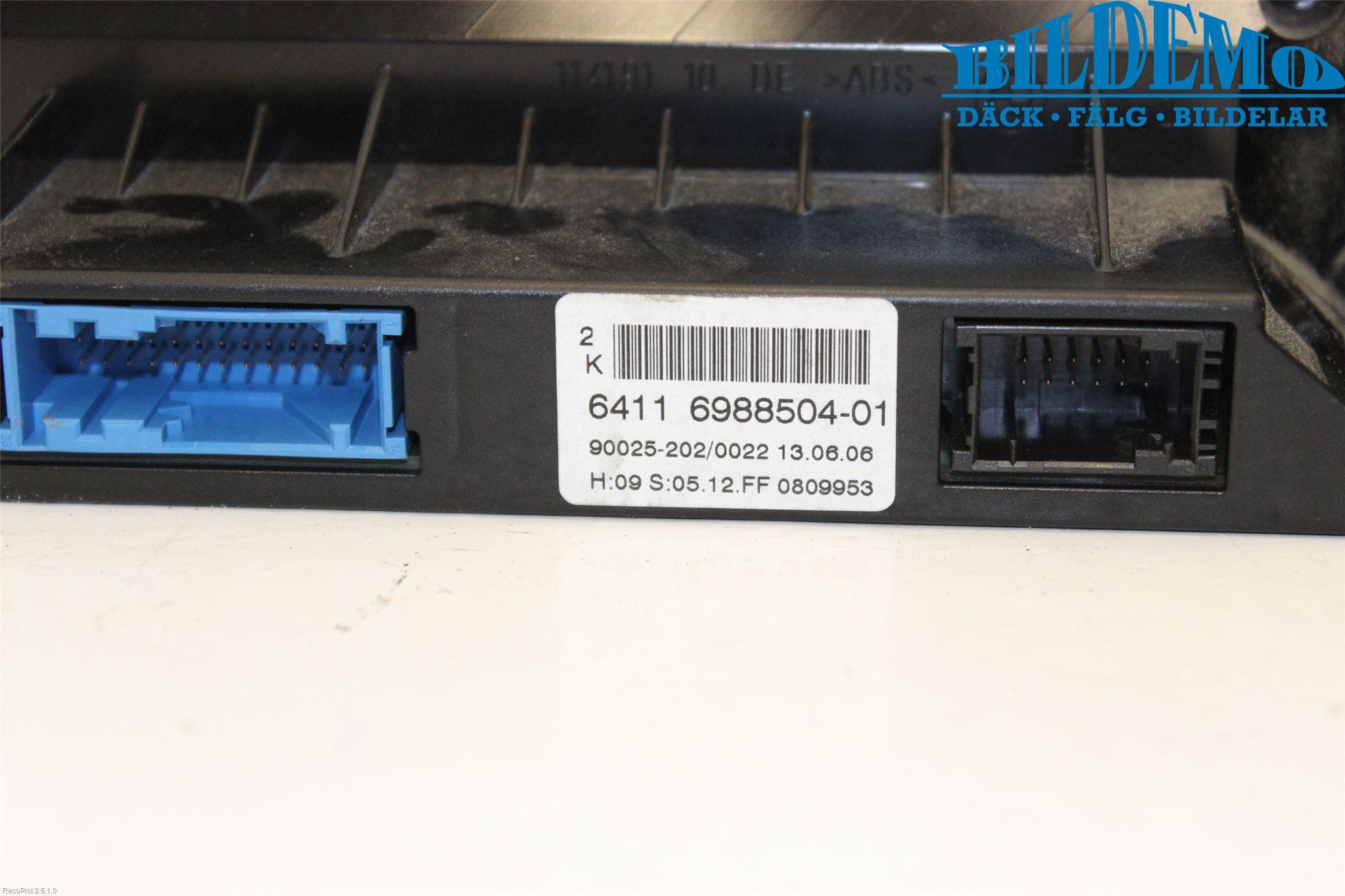 BMW 5 E60/61 Sed/Tou 02-10 Ac Styrenhet Ac Manöveren