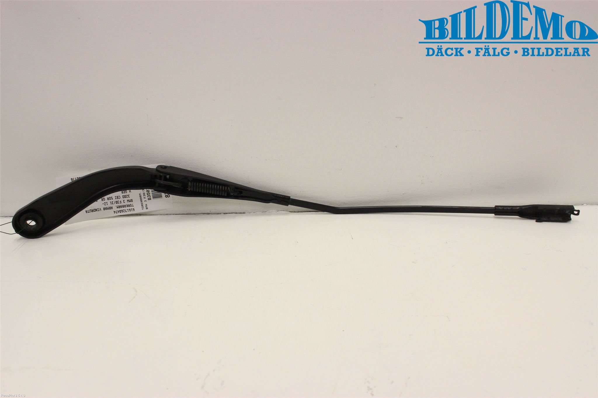 BMW 3 F30/F31/F80 12-19 Torkararm Armar Vindruta