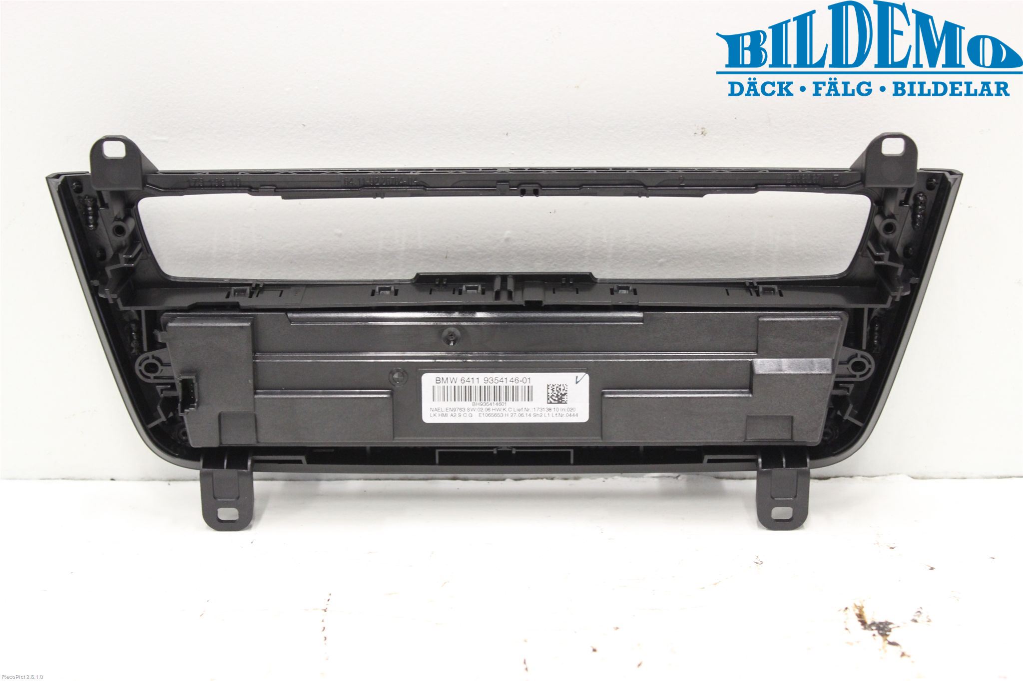 BMW 3 F30/F31/F80 12-19 Ac Styrenhet Ac Manöveren
