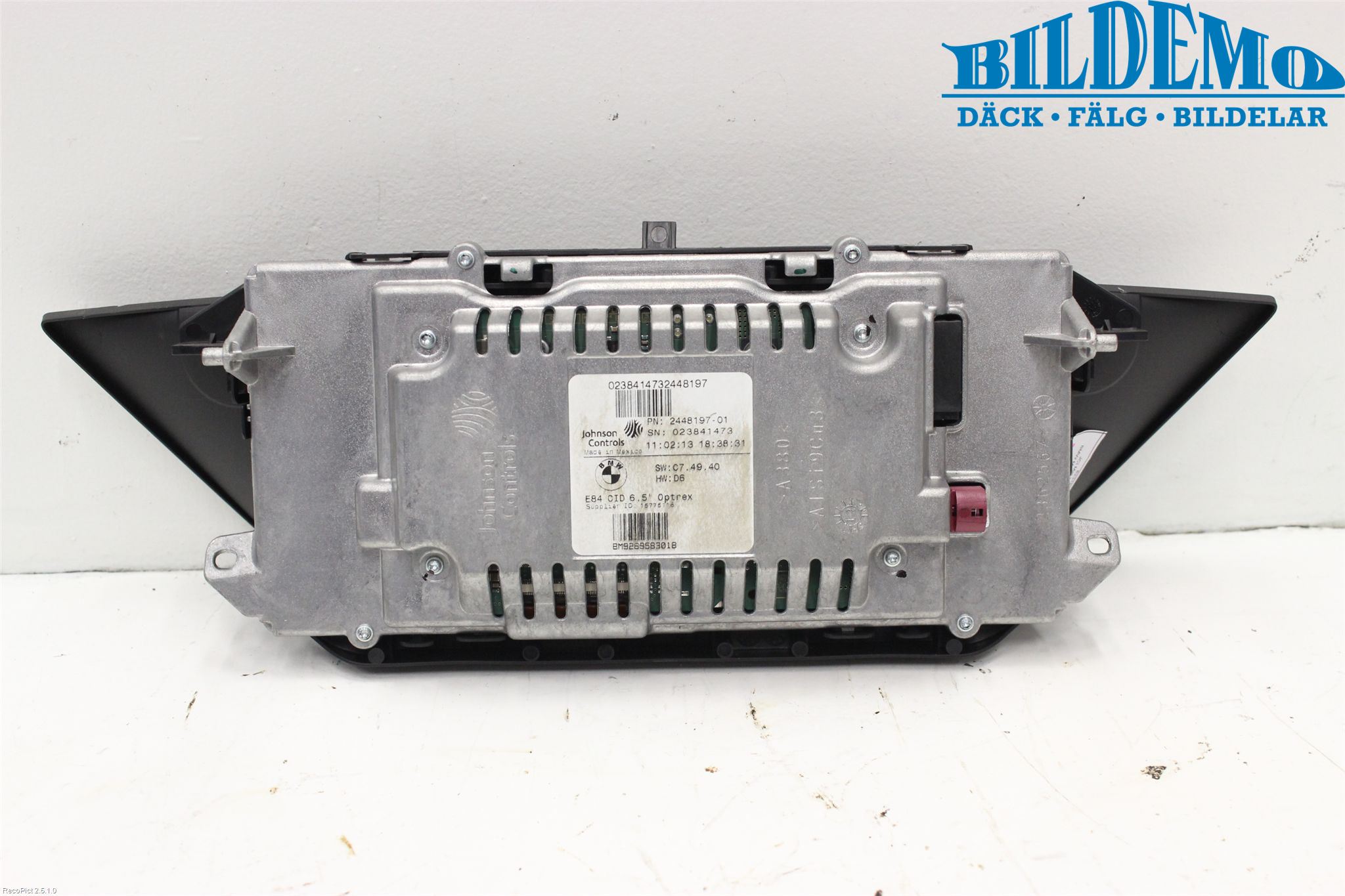 BMW X1 E84 10-15 Bildskärm