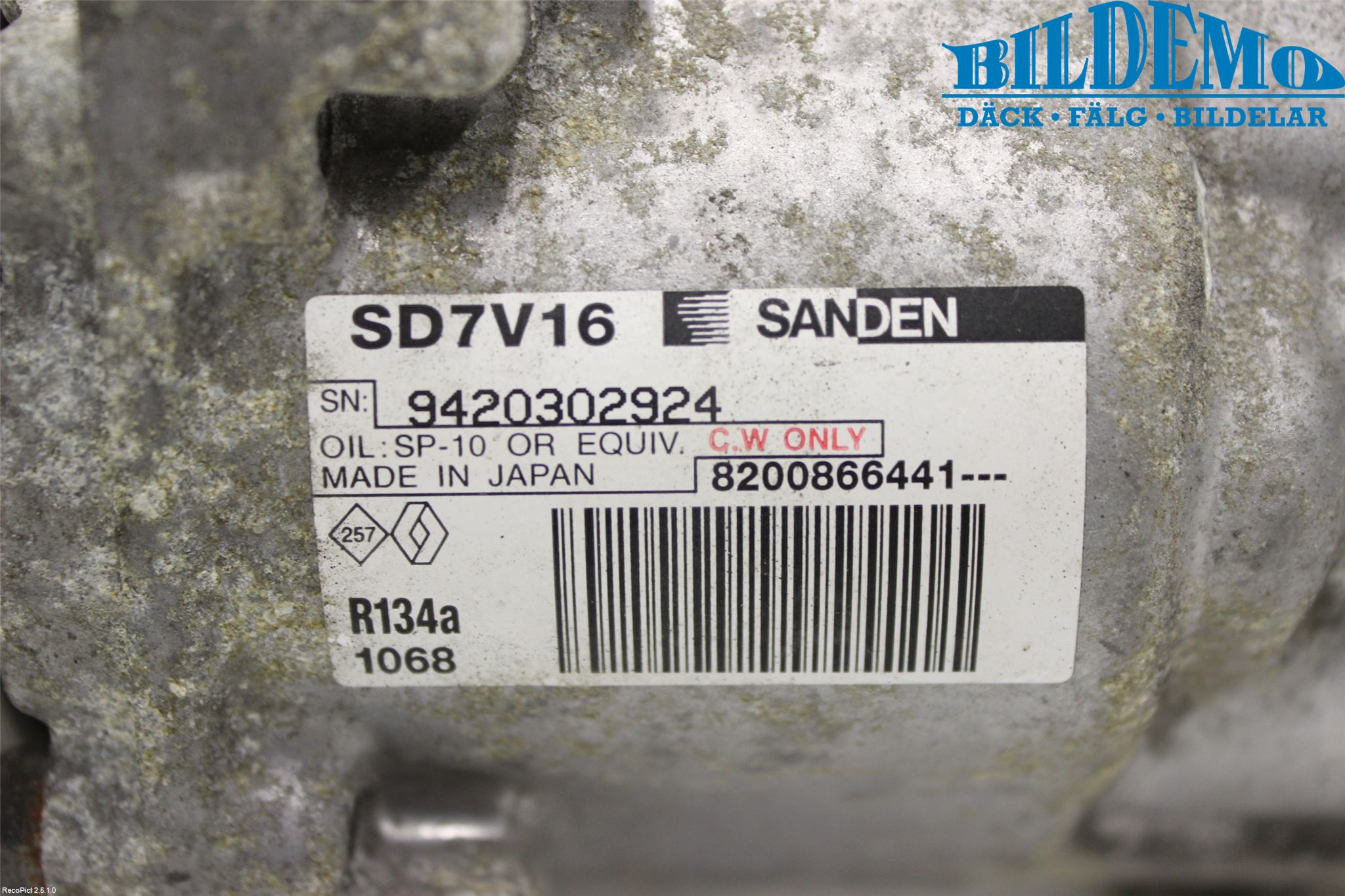 Dacia LOGAN PICK-UP Ac Kompressor