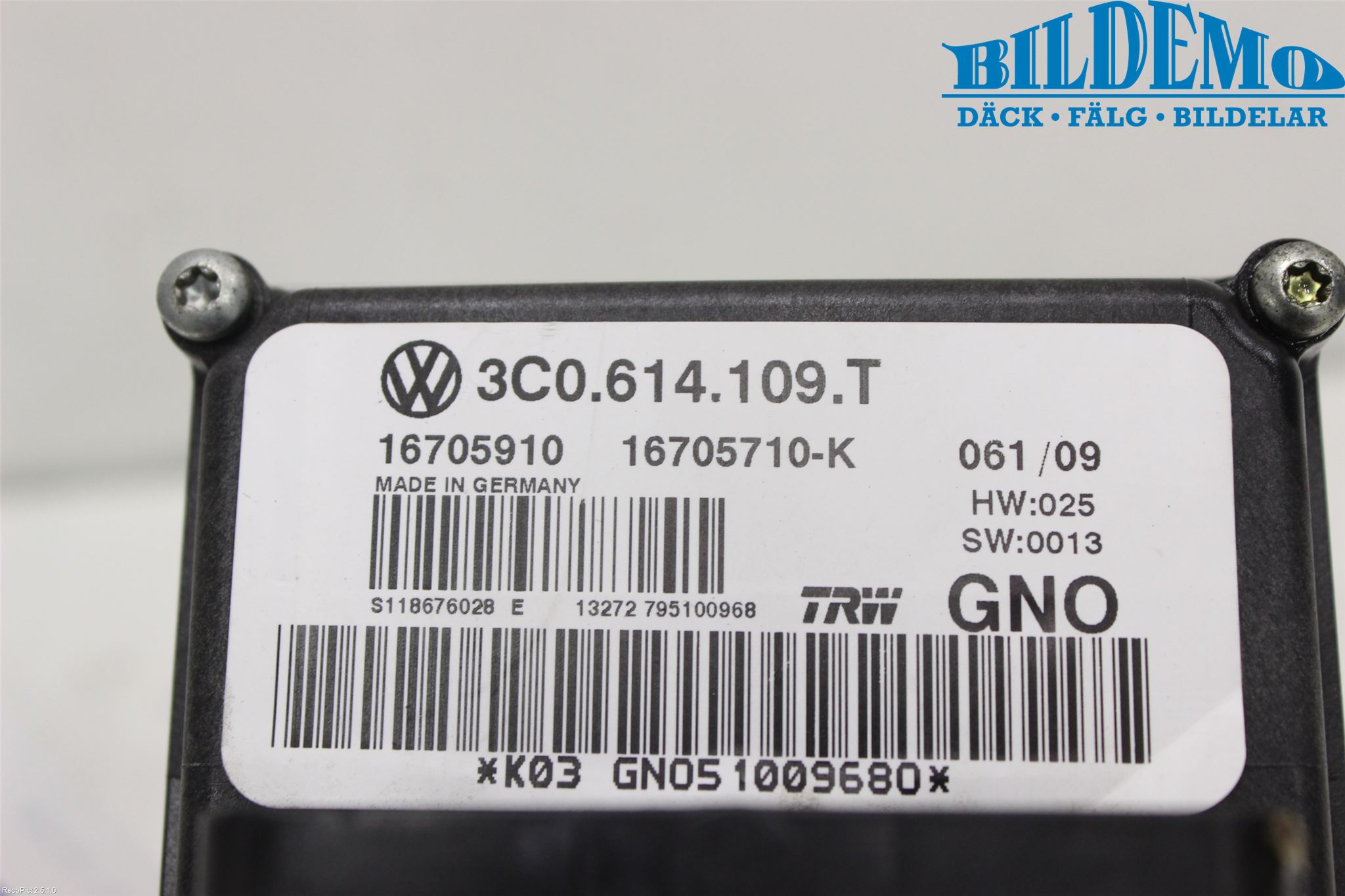 Volkswagen VW PASSAT 05-11 Abs Hydraulaggregat