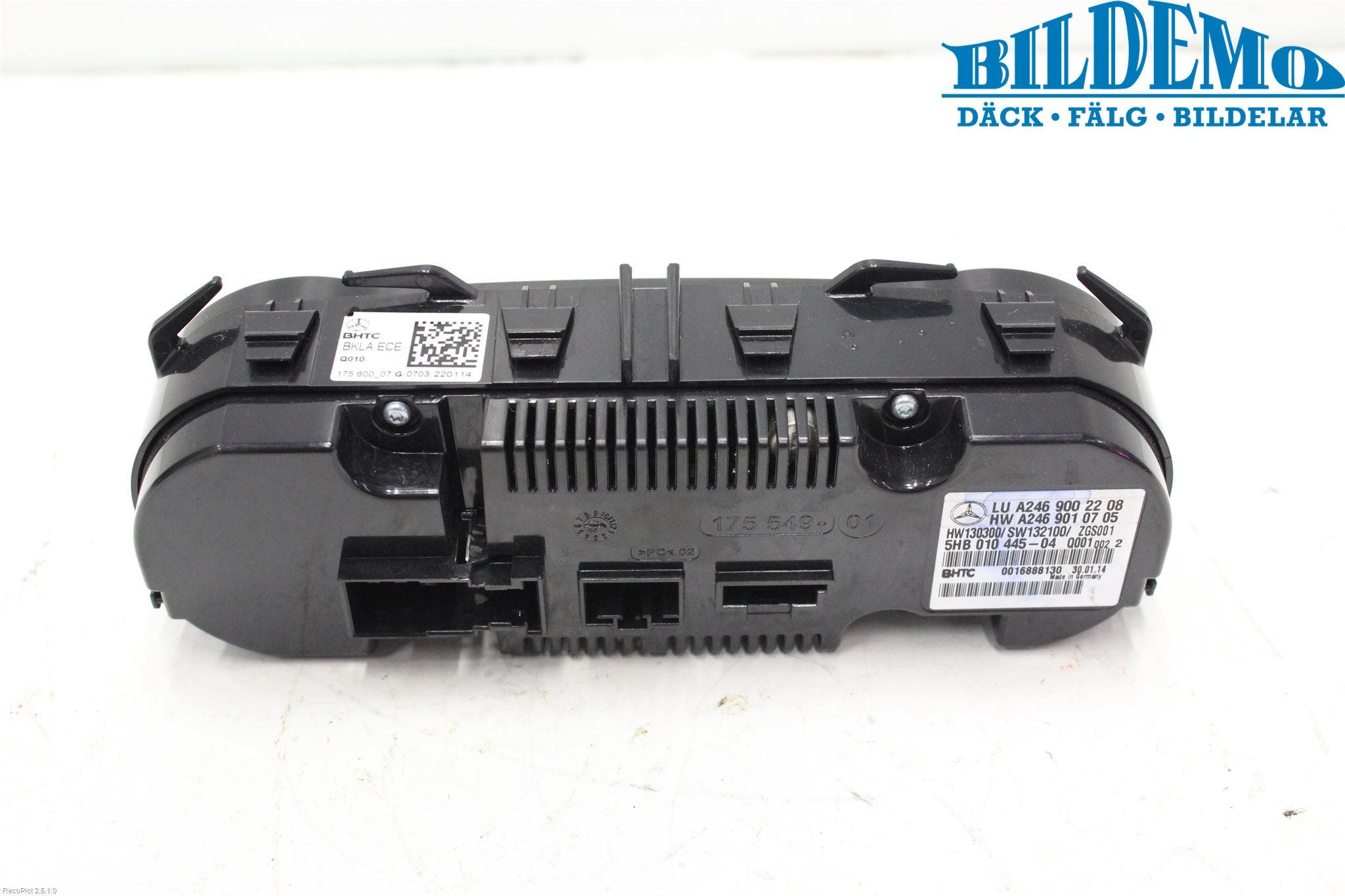 Mercedes-Benz MB E-KLASS (W212) 09-16 Ac Styrenhet Ac Manöveren