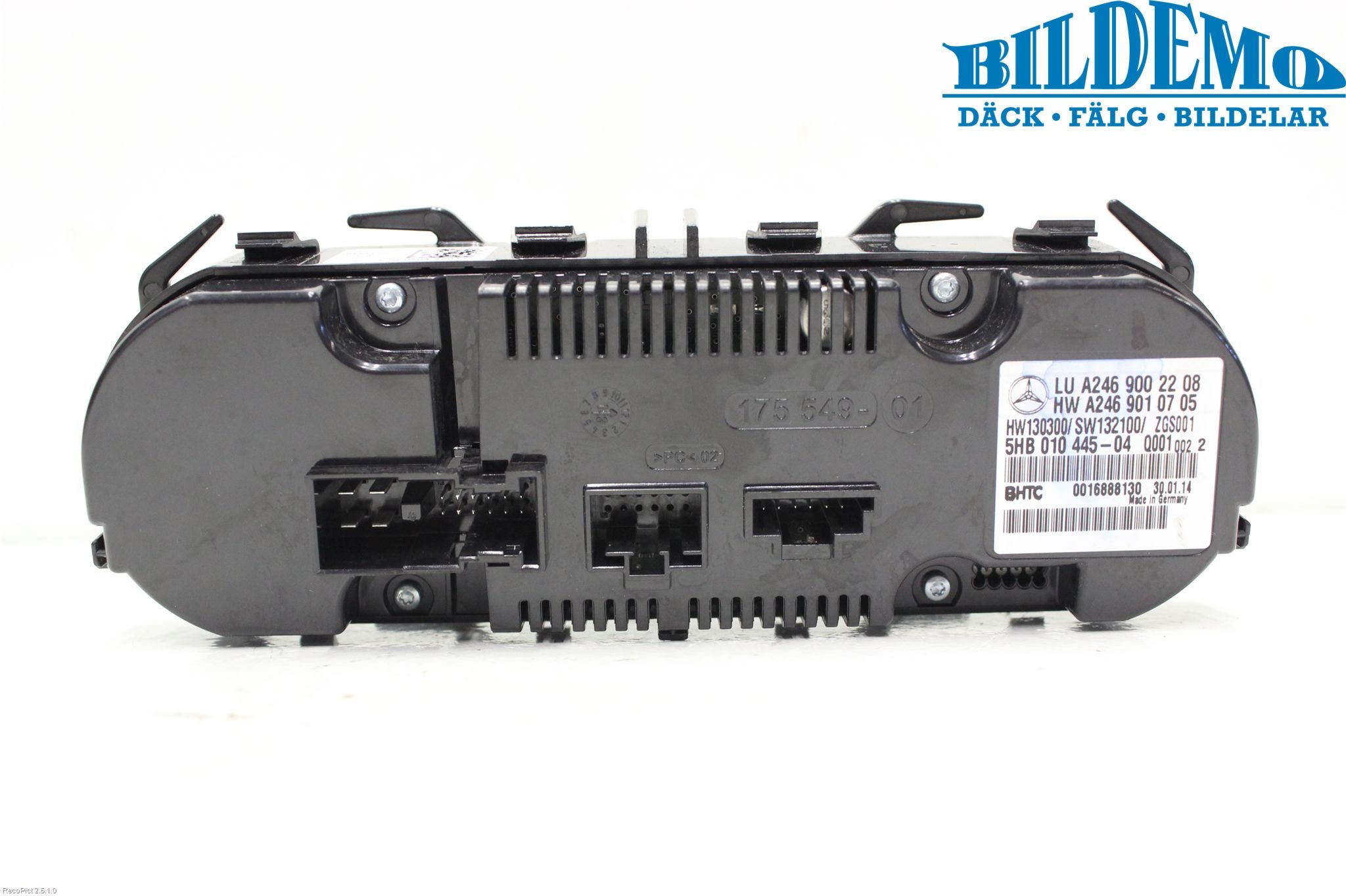 Mercedes-Benz MB E-KLASS (W212) 09-16 Ac Styrenhet Ac Manöveren