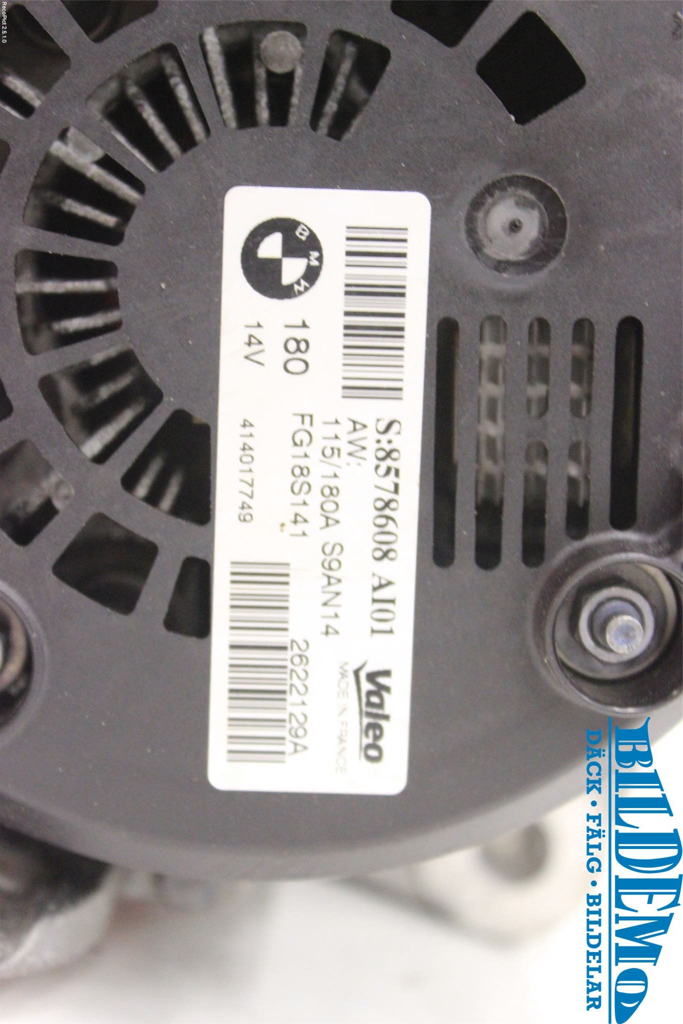 BMW 1 F20/F21 11-19 Generator