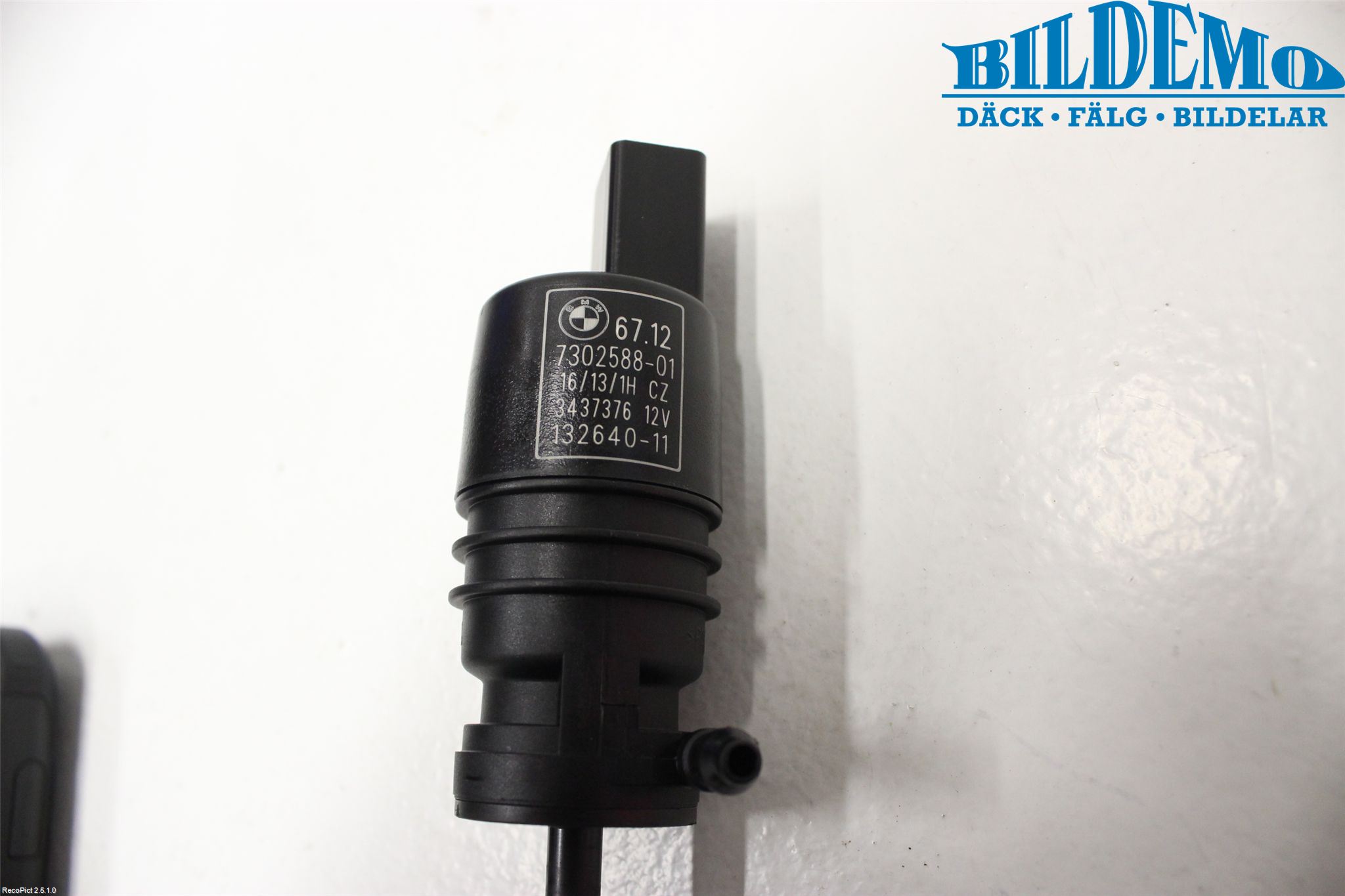 BMW 3 F30/F31/F80 12-19 Spolarpump Vindruta
