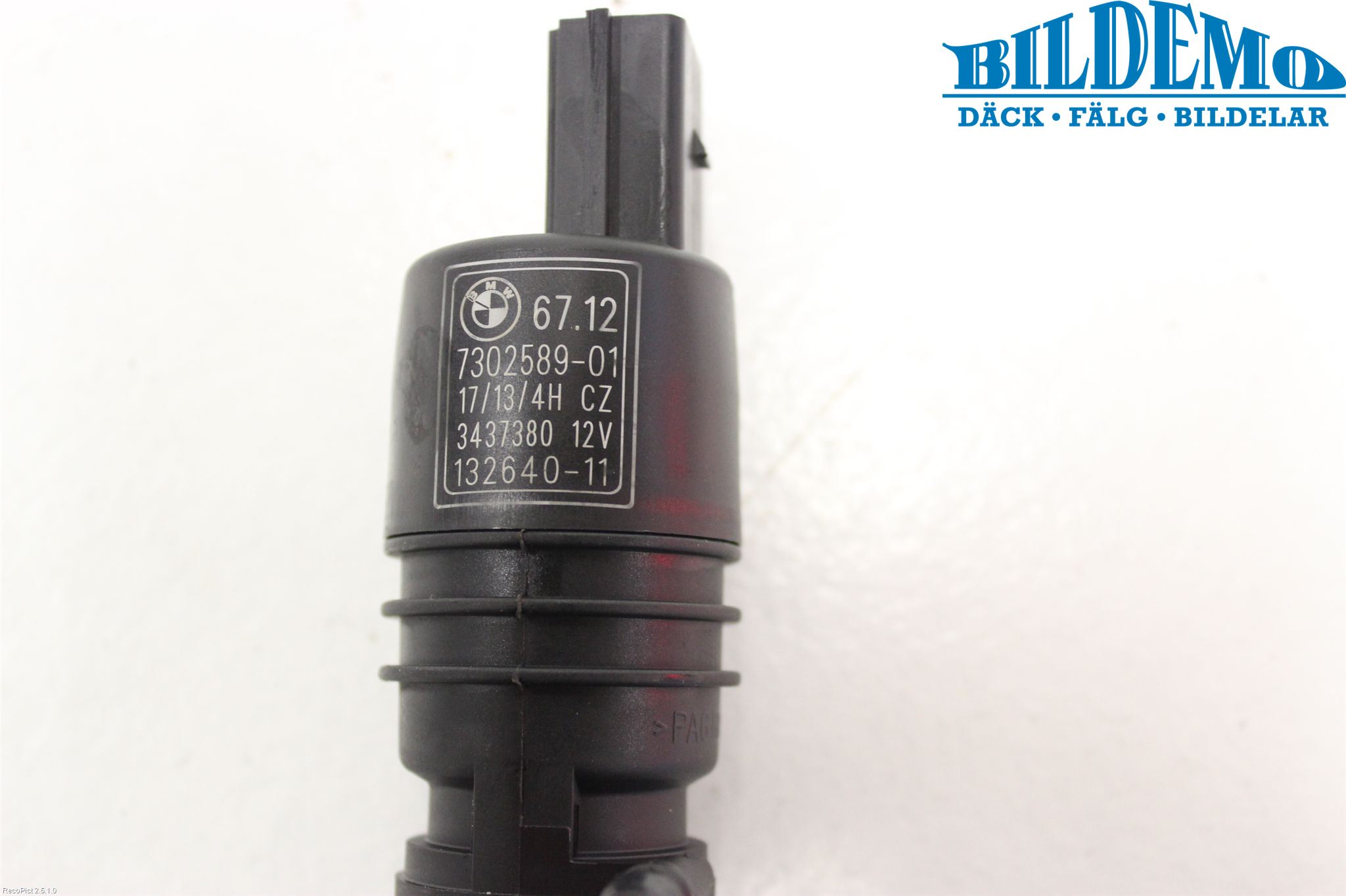 BMW 3 F30/F31/F80 12-19 Spolarpump Baklucka