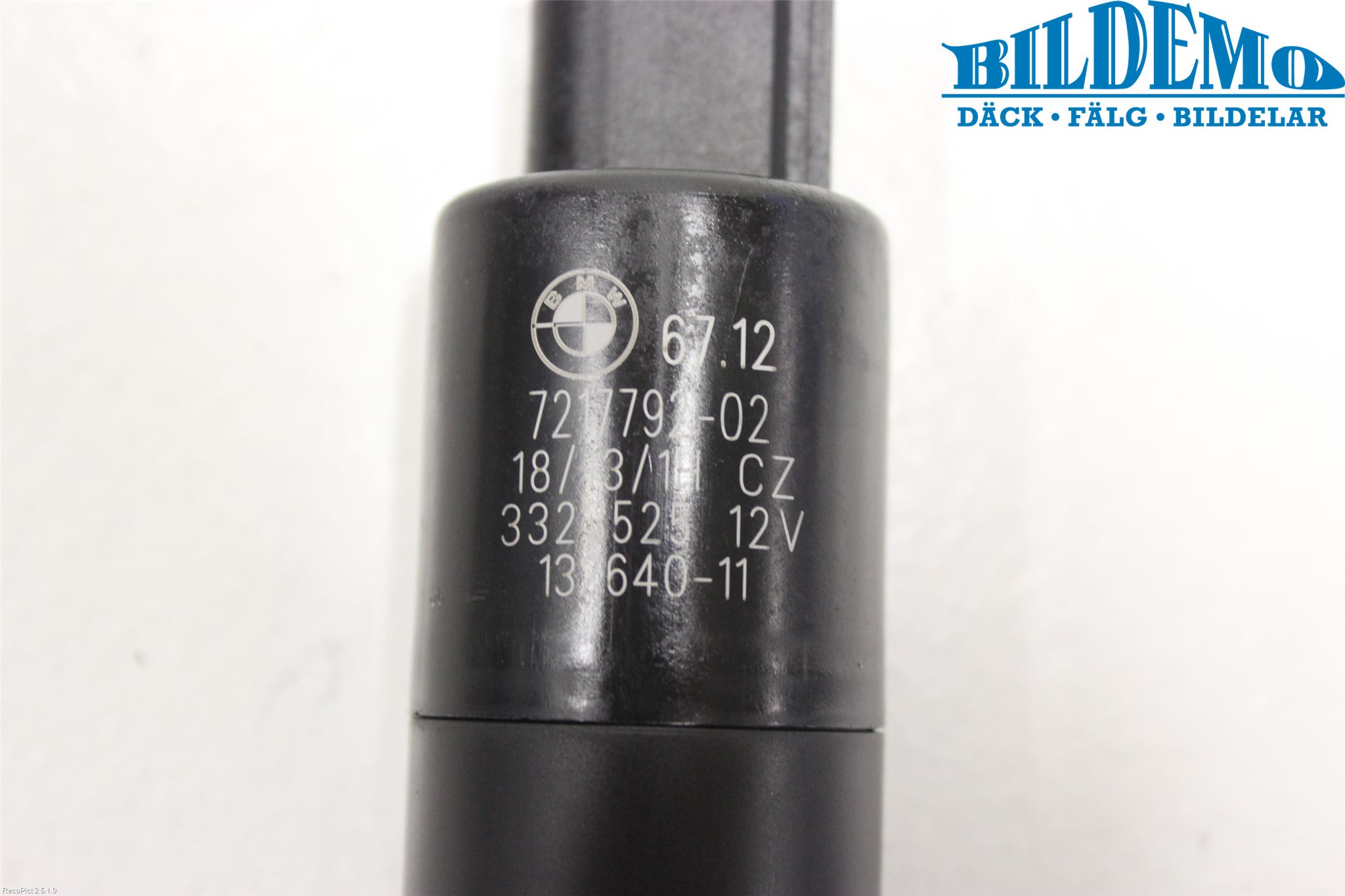 BMW 3 F30/F31/F80 12-19 Spolarpump Högtryck