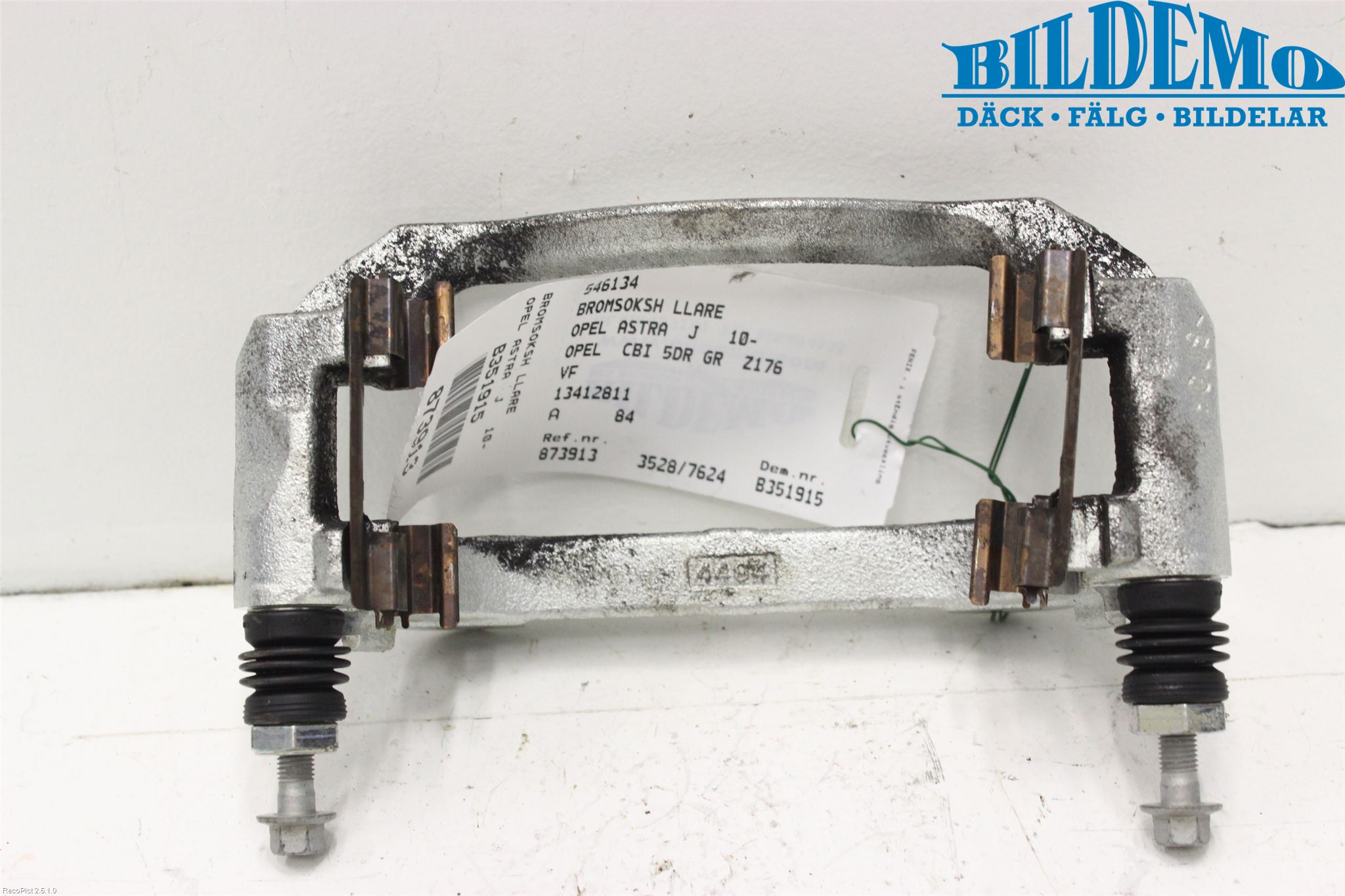 Opel ASTRA J 10-15 Bromsokshållare