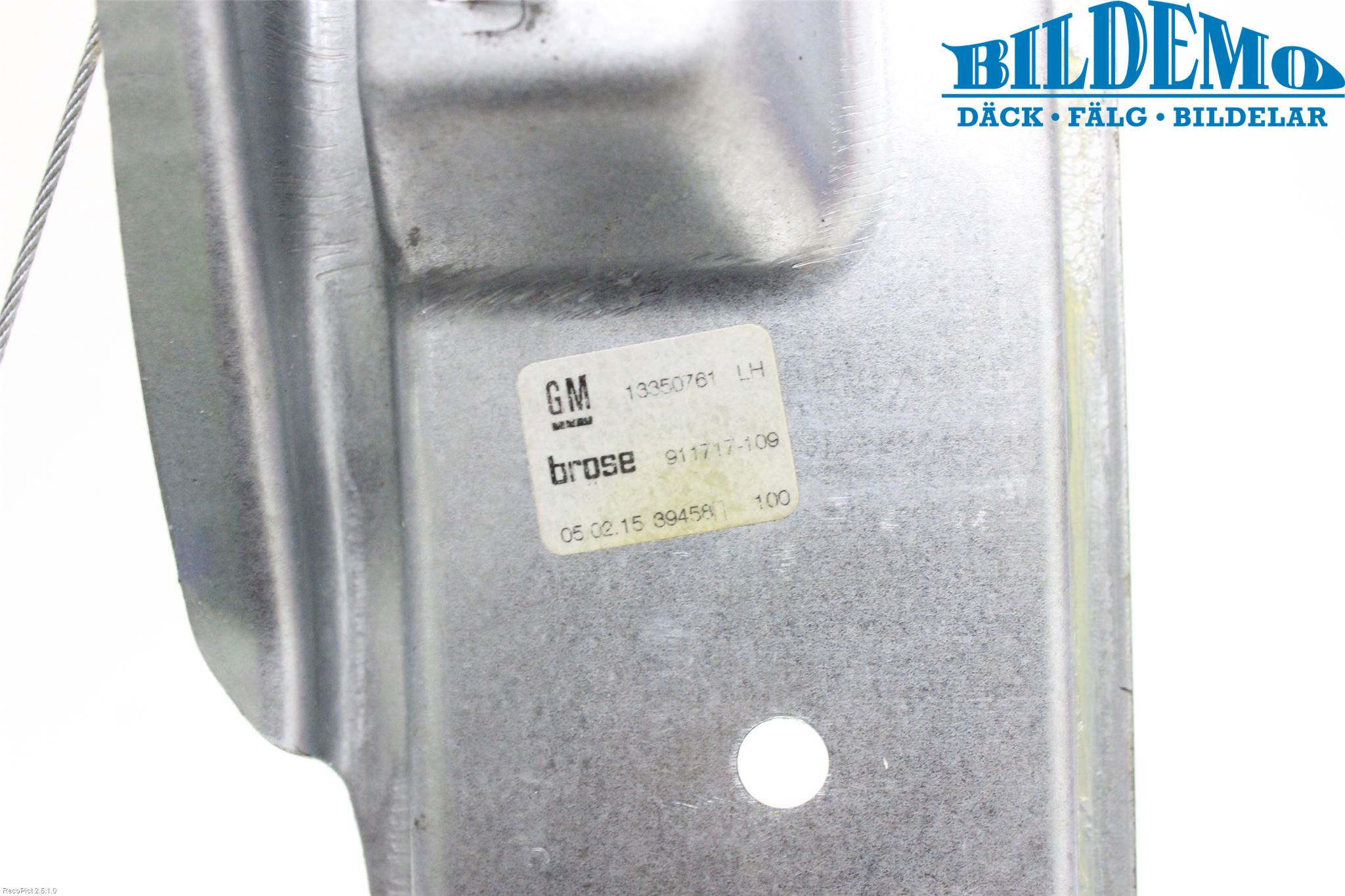 Opel ASTRA J 10-15 Fönsterhiss El Kompl