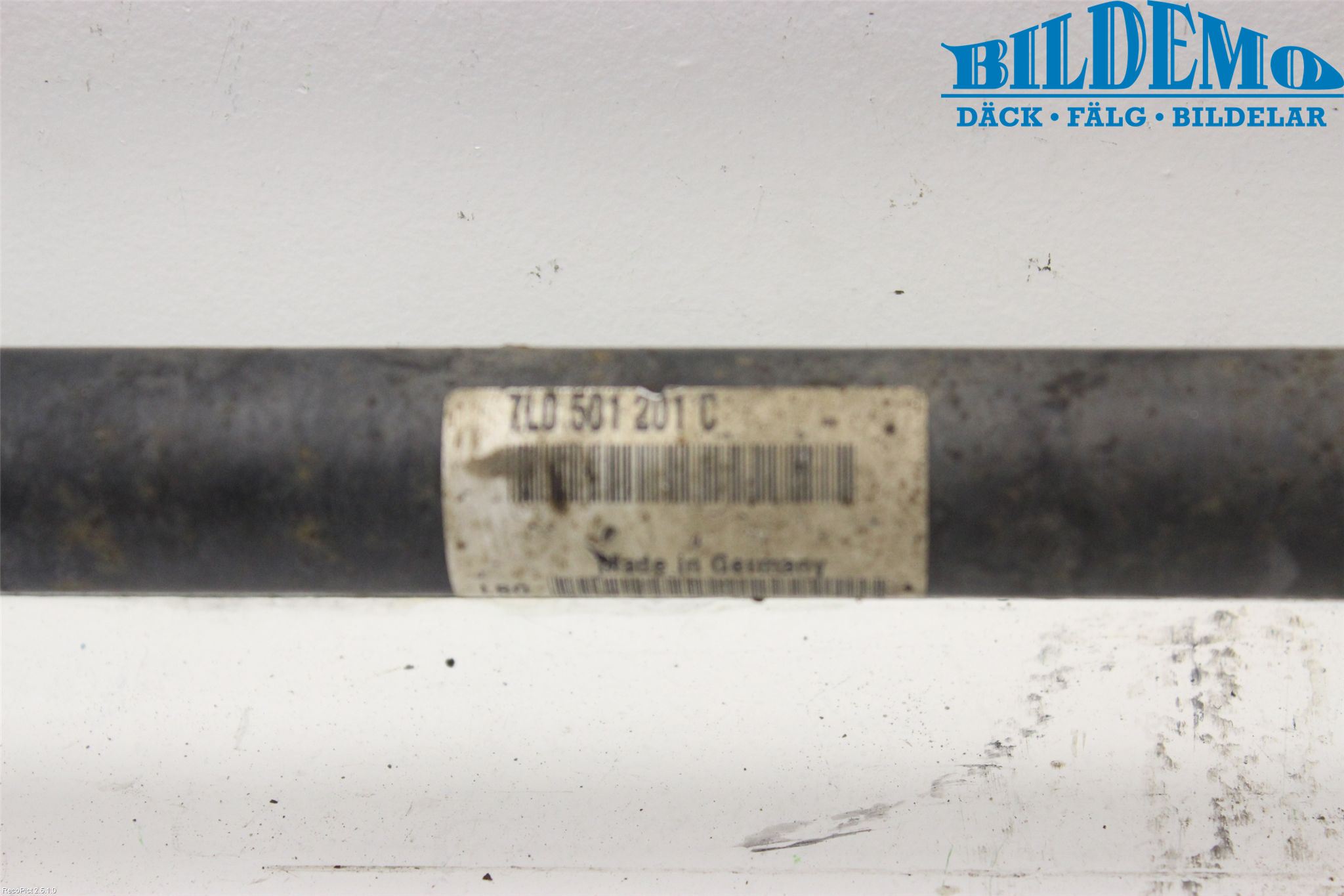 Volkswagen VW TOUAREG 7L 03-10 Drivaxel Bak Vänster