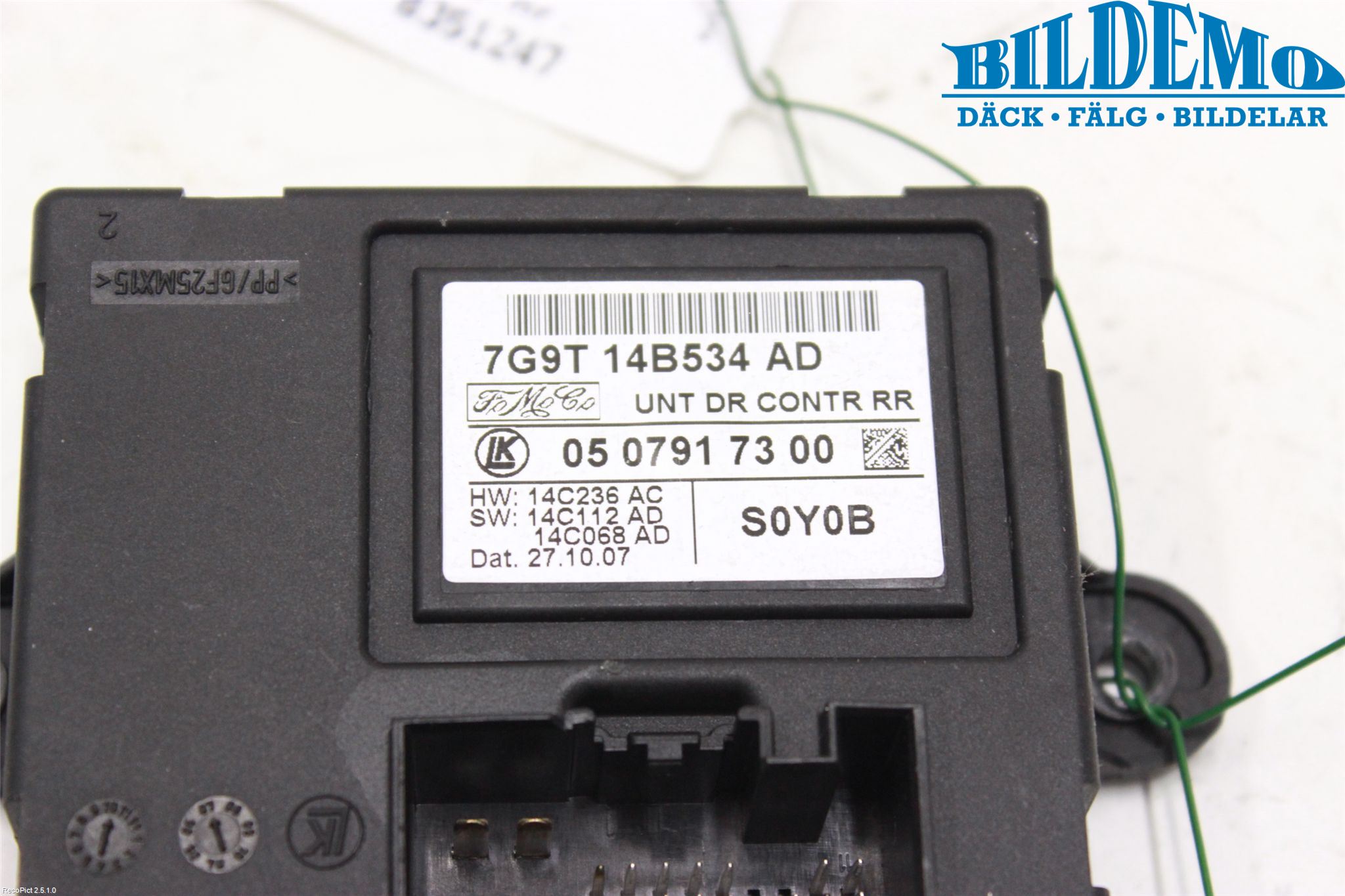 Ford MONDEO 07-15 Styrenhet Dörr