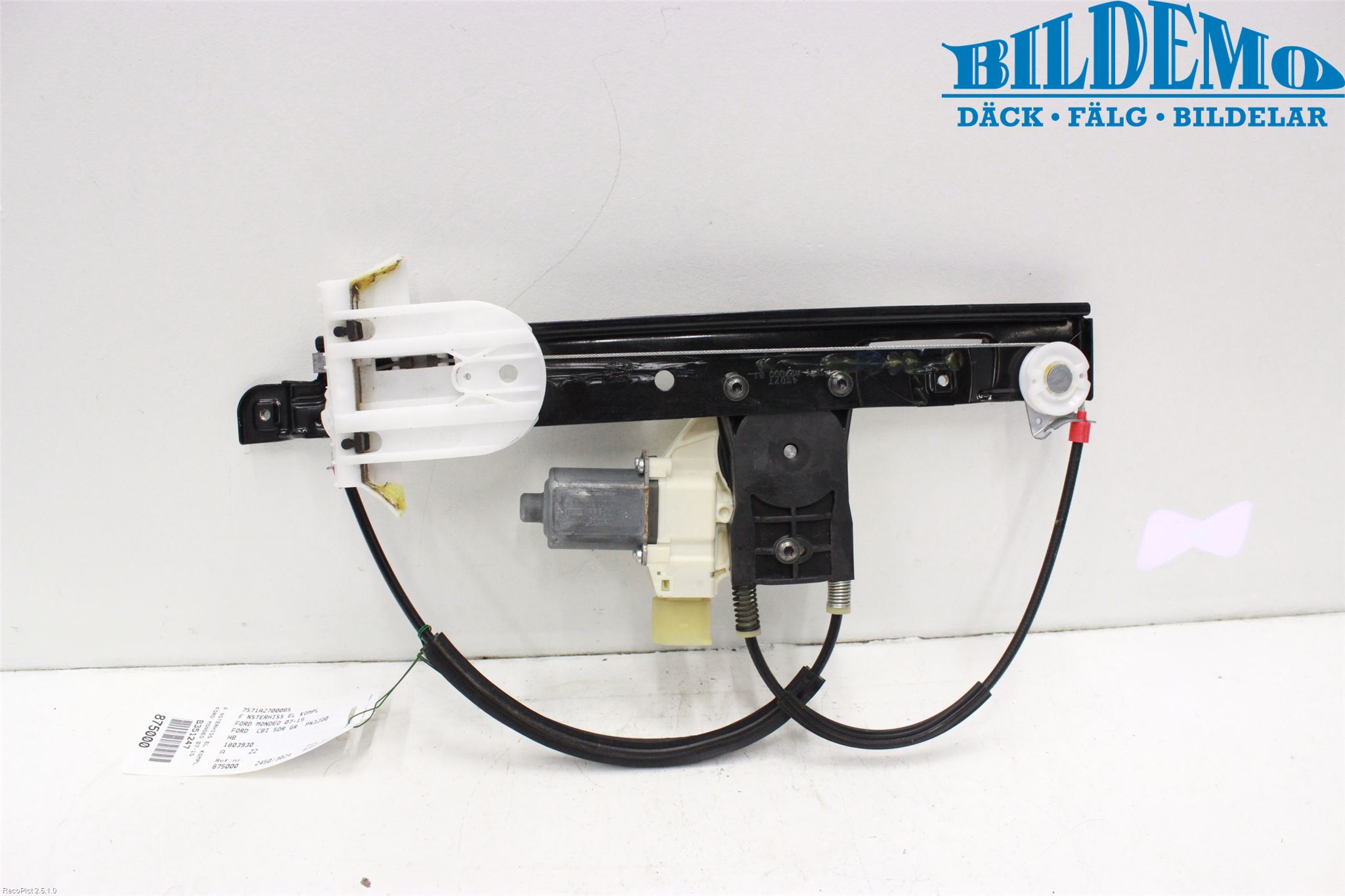 Ford MONDEO 07-15 Fönsterhiss El Kompl