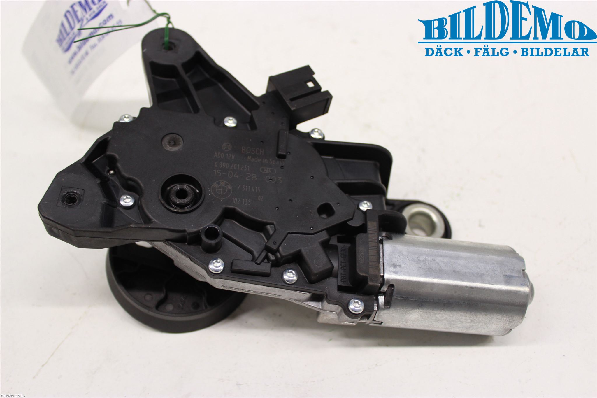 BMW 3 F30/F31/F80 12-19 Torkarmotor Baklucka