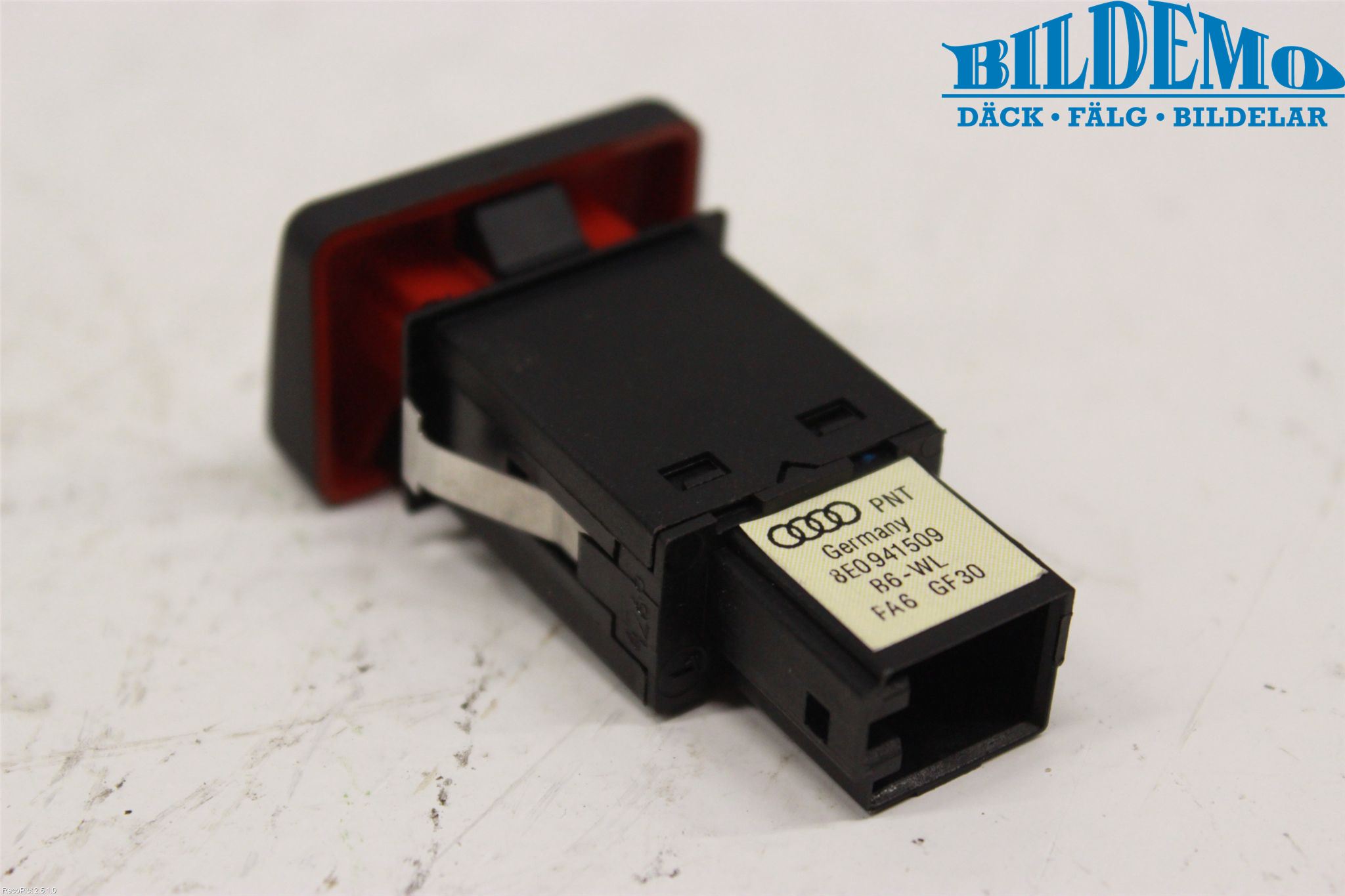 Audi A4/S4 05-07 Strömställare Varnings