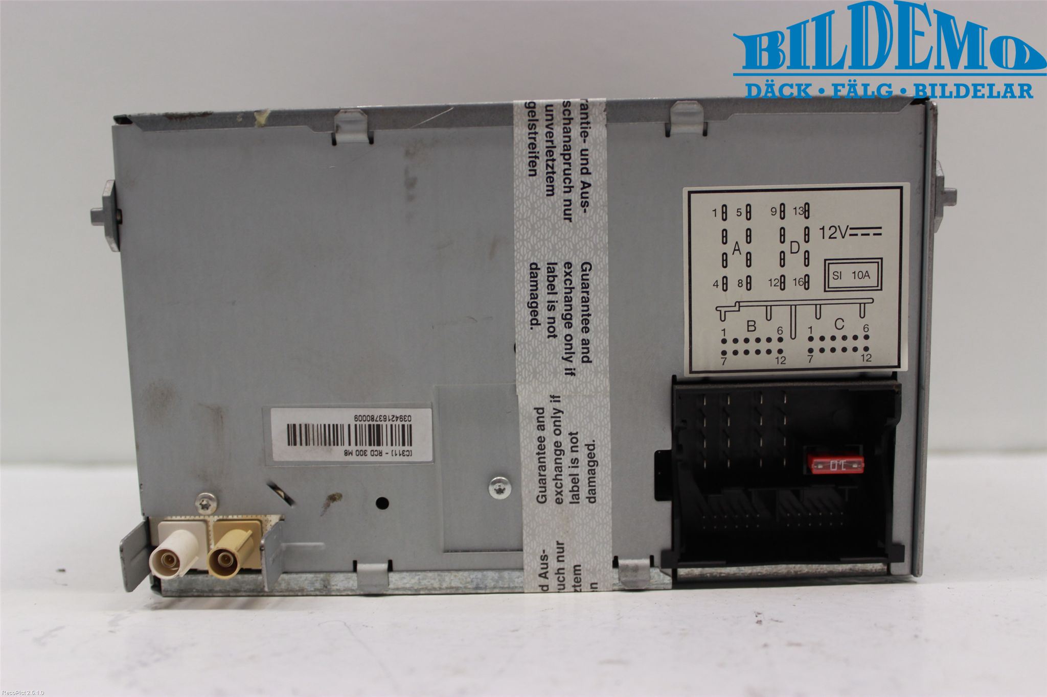 Volkswagen VW CADDY      04-10 Cd Radio - Multimediapanel