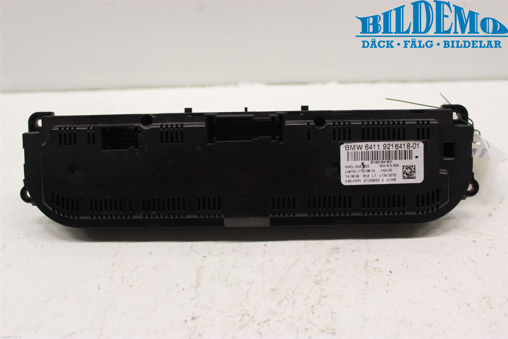 BMW Z4 E89 09-16 Ac Styrenhet Ac Manöveren