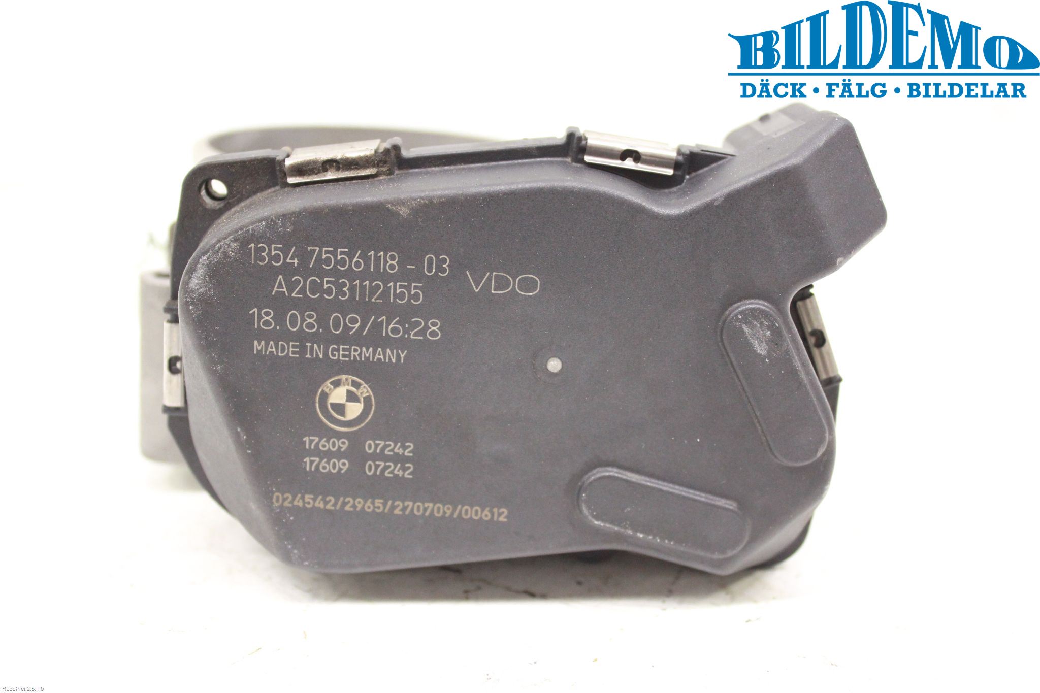 BMW Z4 E89 09-16 Injspjällhus