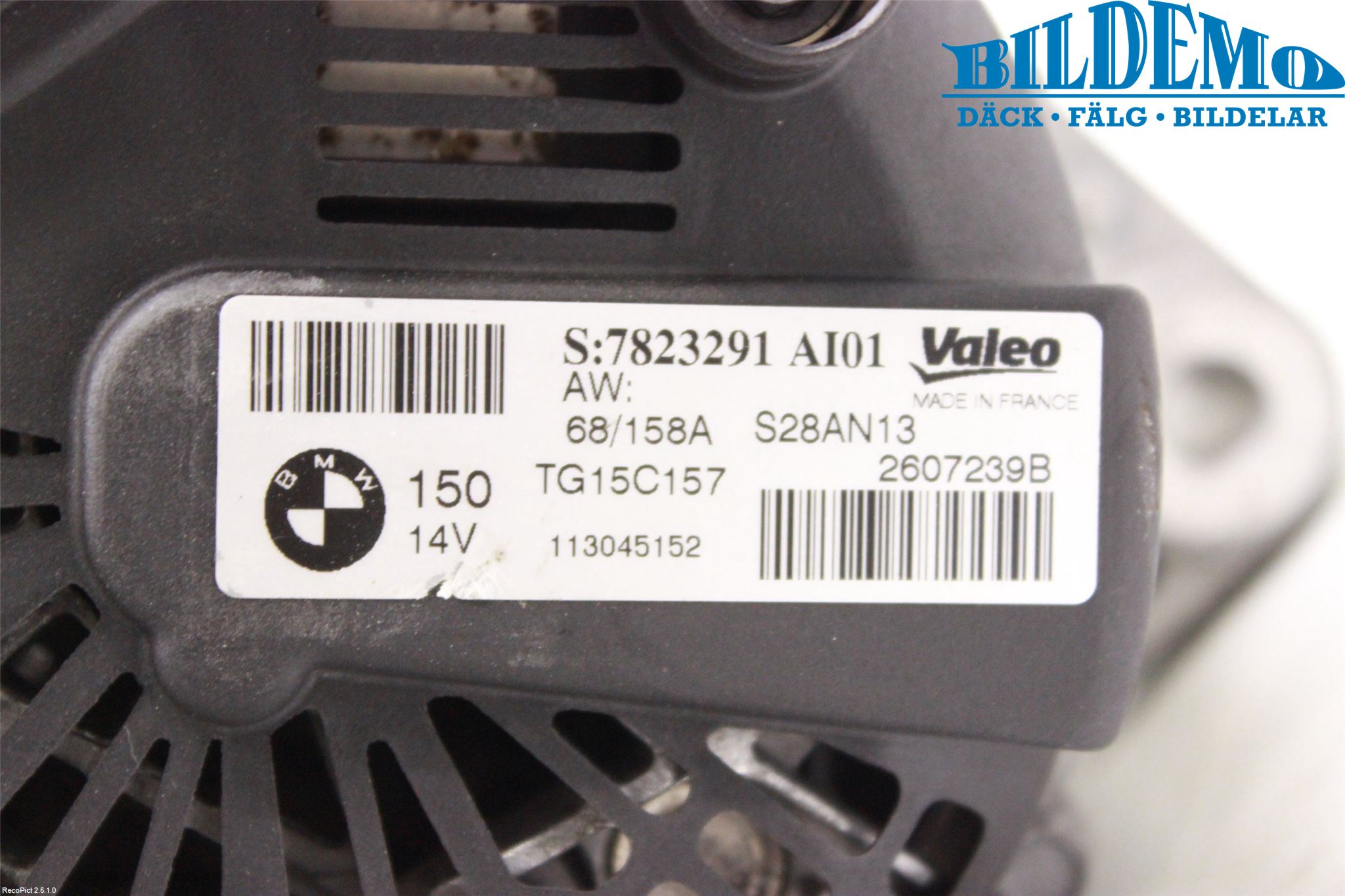 Mini COUNTRYMAN R60 11-16 Generator