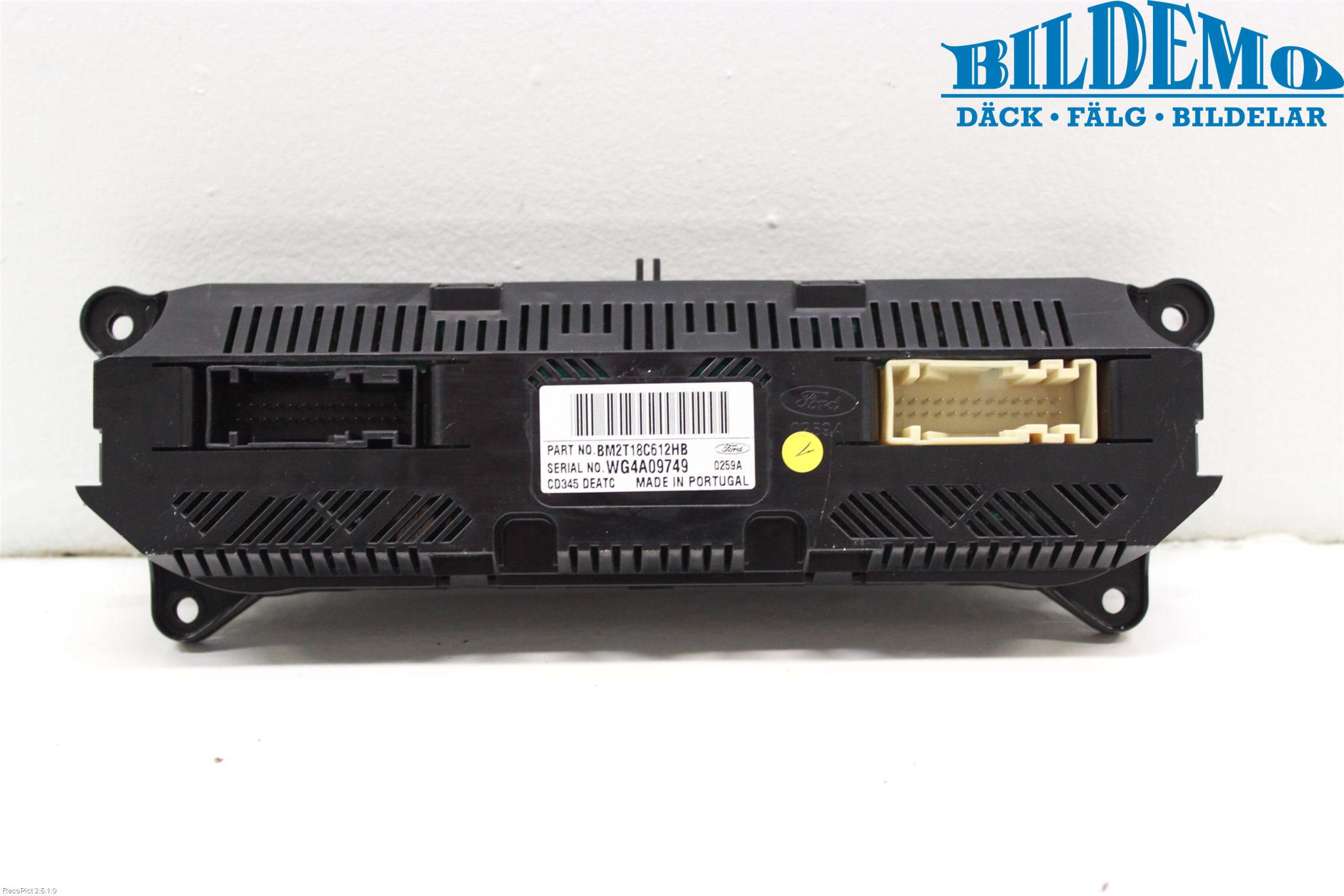 Ford MONDEO 07-15 Ac Styrenhet Ac Manöveren