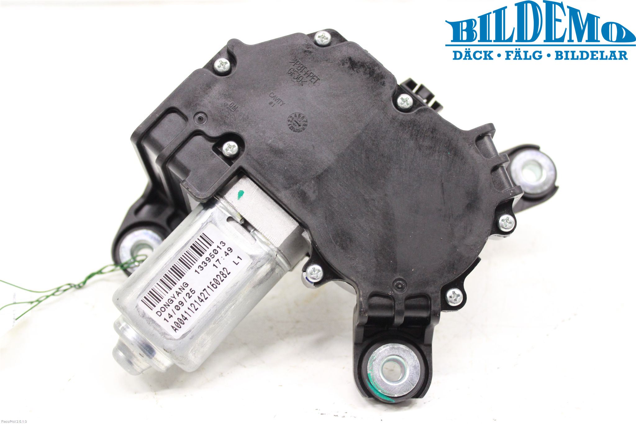 Opel ASTRA J 10-15 Torkarmotor Baklucka