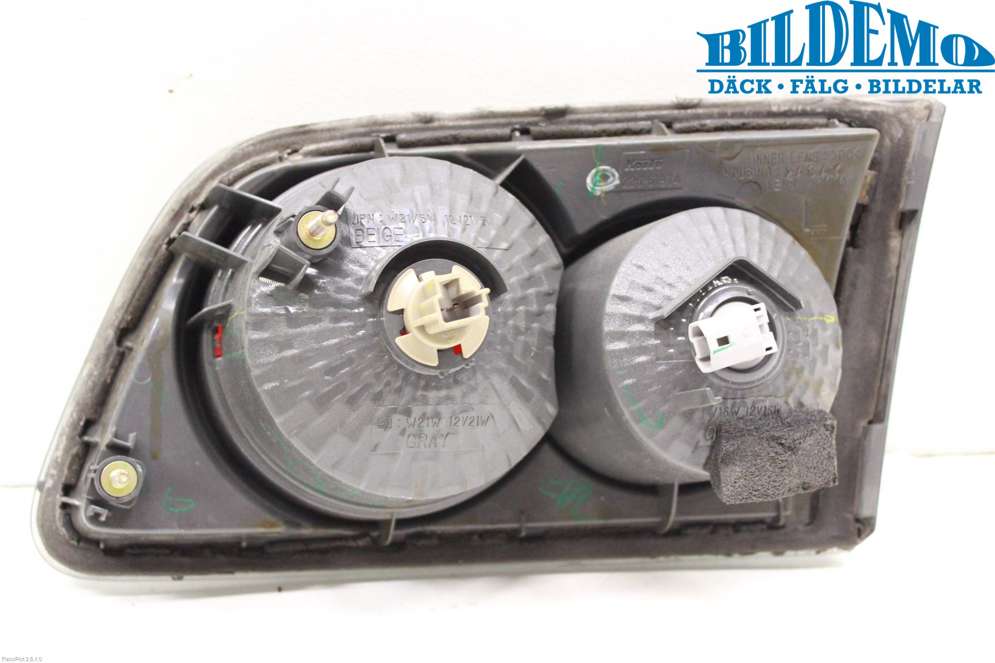 Mazda 6 02-08 Bakljus Lucka Vä