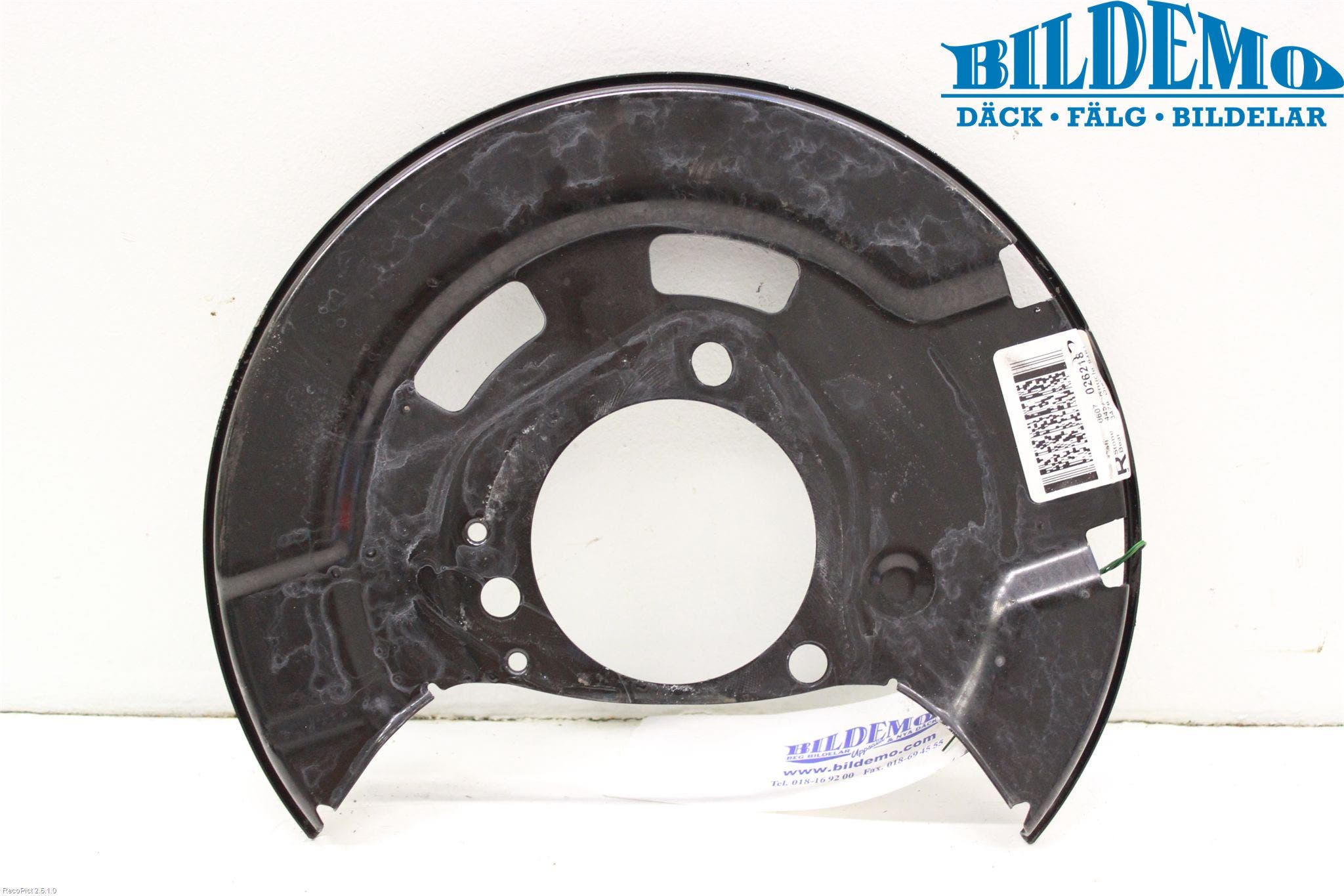 Opel ASTRA J 10-15 Bromssköld Fram