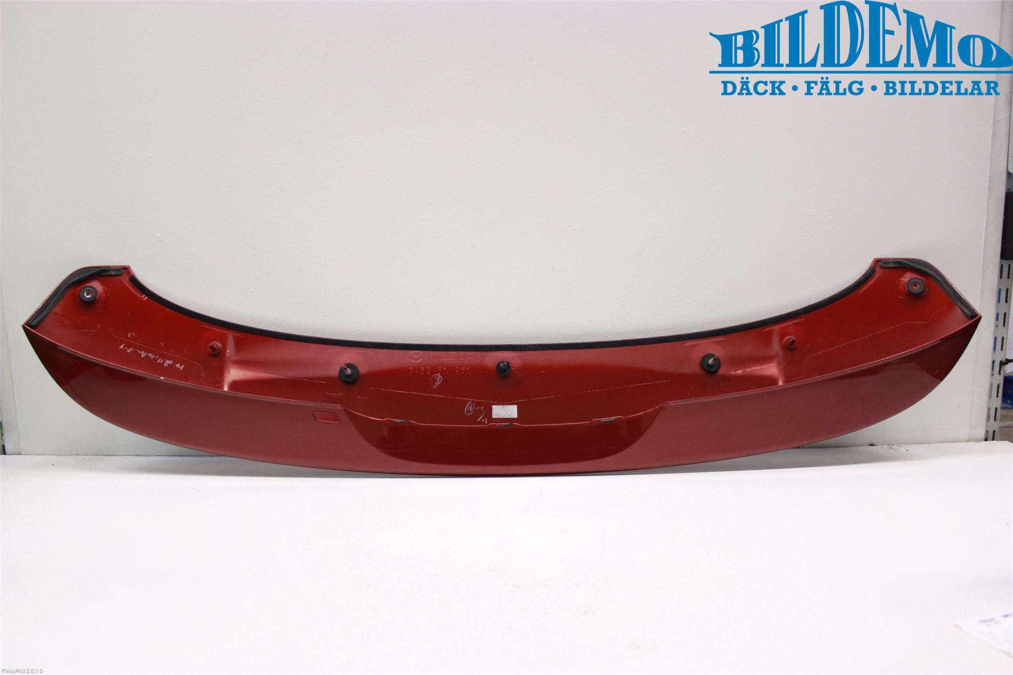 Mazda 6 08-13 Spoiler Baklucka