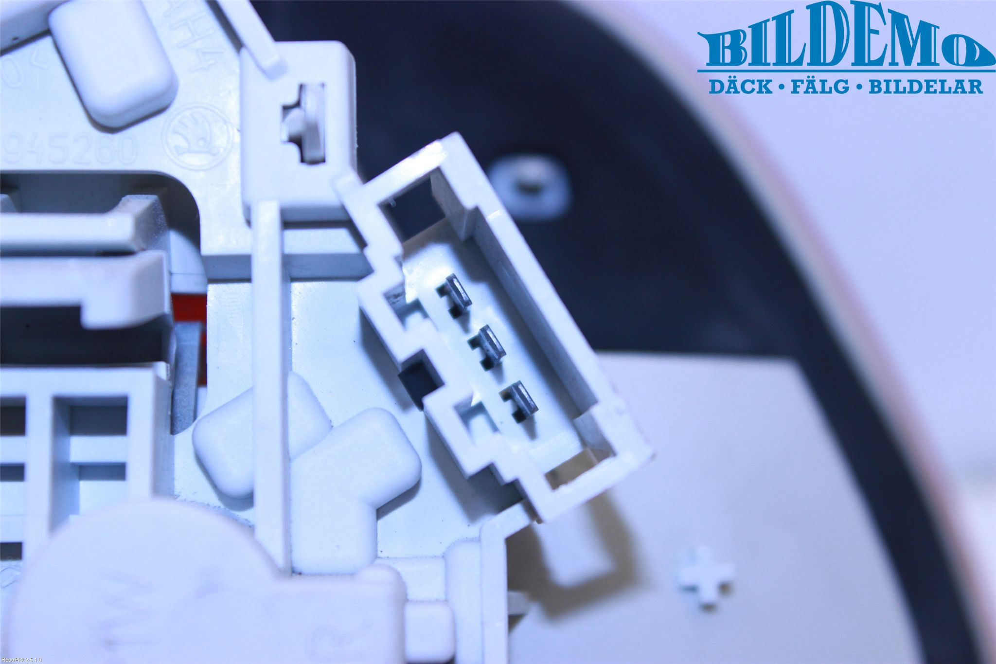 Skoda SUPERB 09-15 Bakljus Lucka Hö