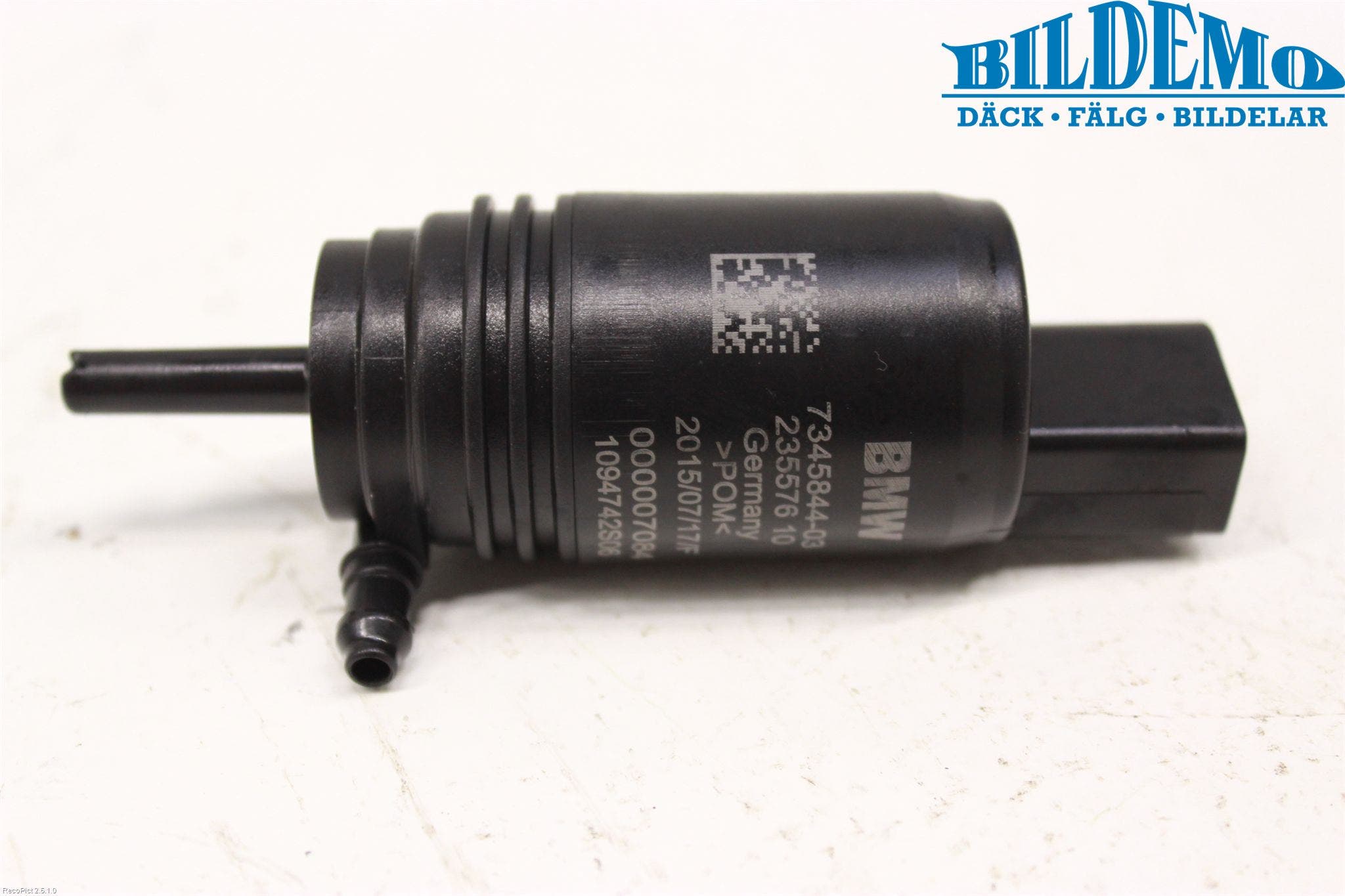 BMW 1 F20/F21 11-19 Spolarpump Vindruta