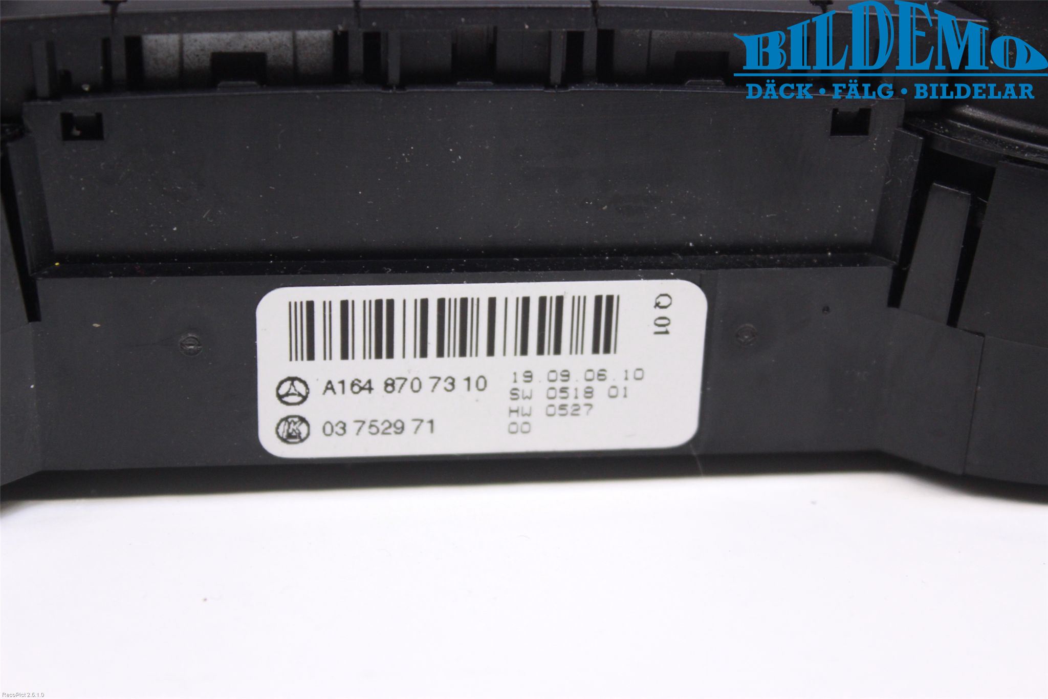Mercedes-Benz MB ML (W164) 05-11 Strömställare Nivåreglering