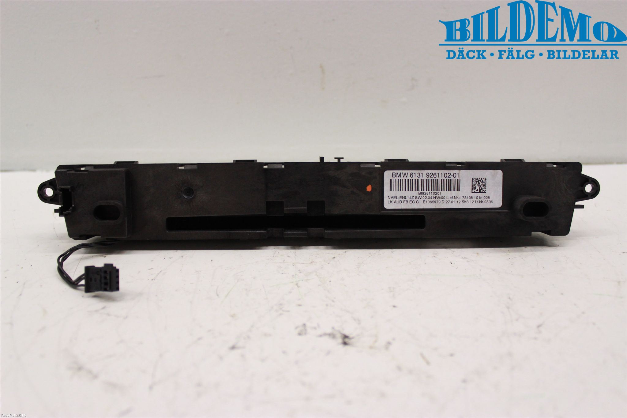 BMW 3 F30/F31/F80 12-19 Cd Radio - Multimediapanel