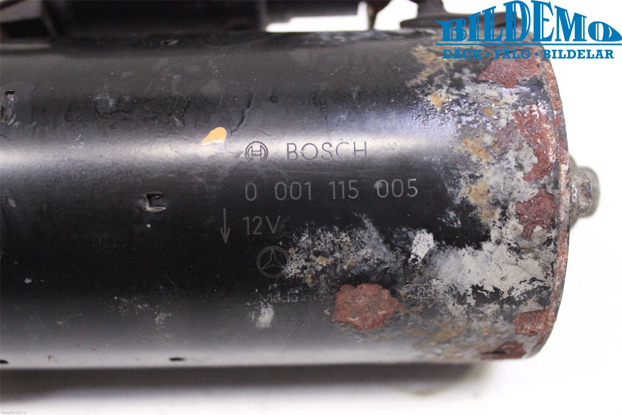 Mercedes-Benz MB CLK (C209) 02-09 Startmotor