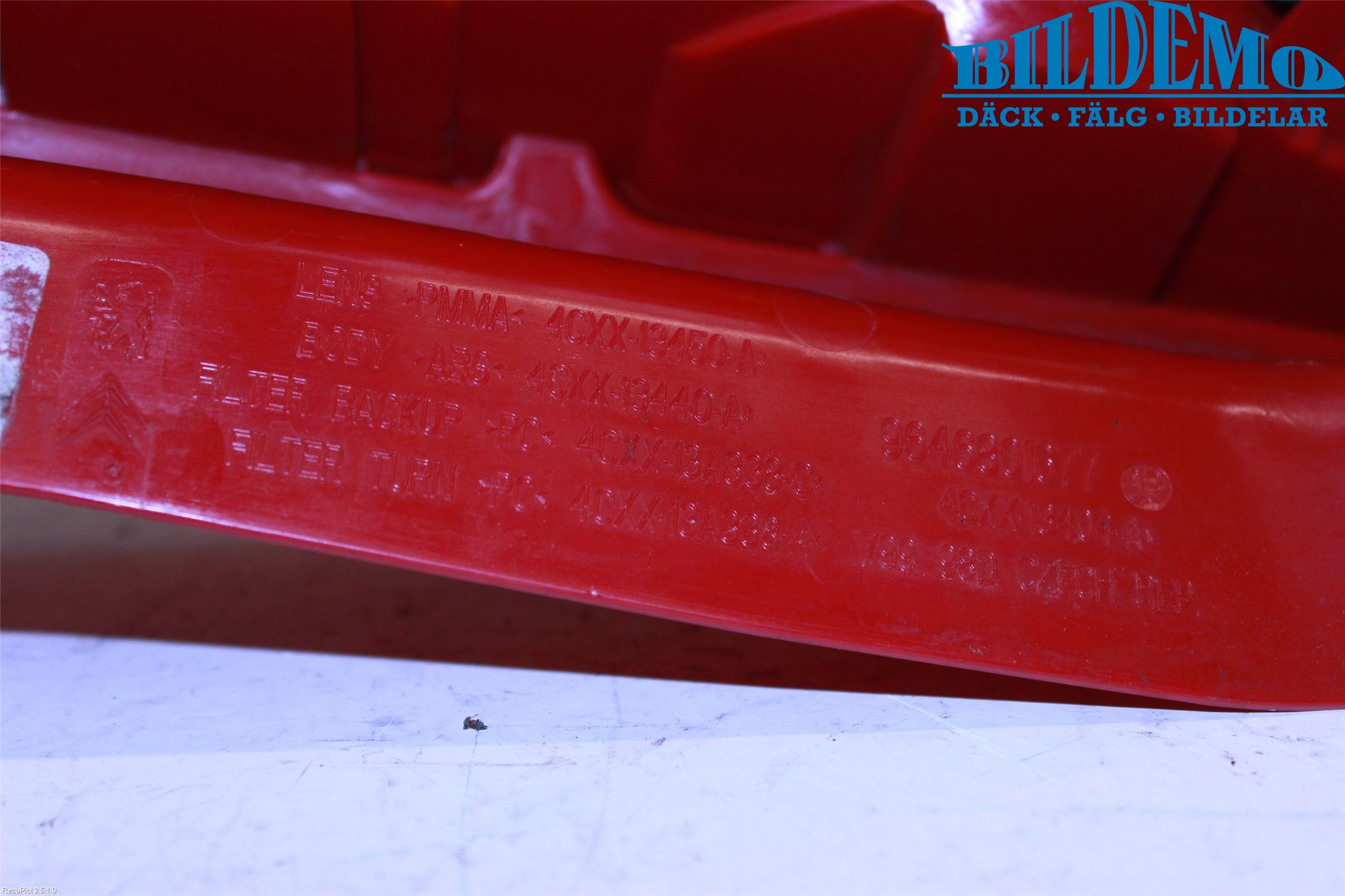 Citroen C4 I   05-10 Bakljus Höger