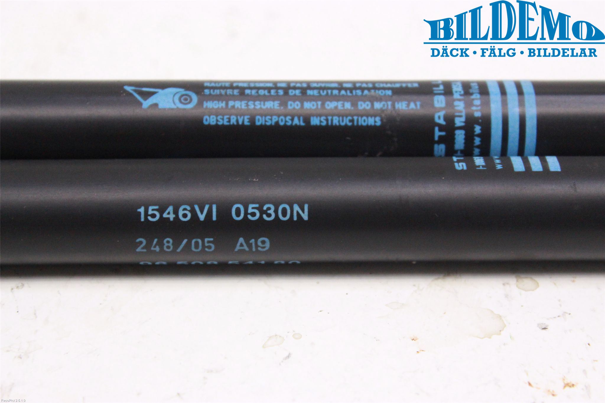 Citroen C4 I   05-10 Gasfjäder Baklucka