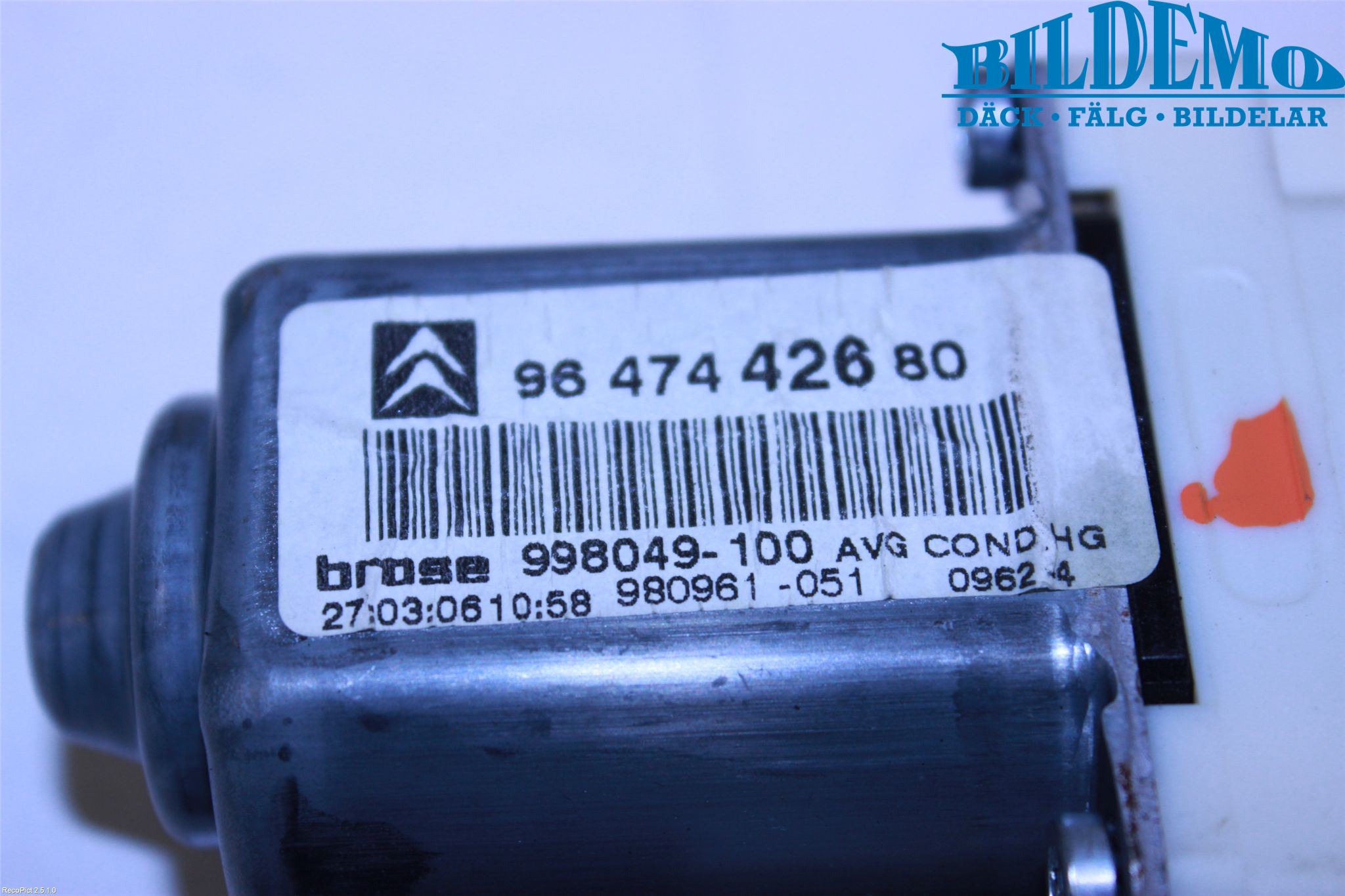 Citroen C4 I   05-10 Fönsterhiss El Kompl