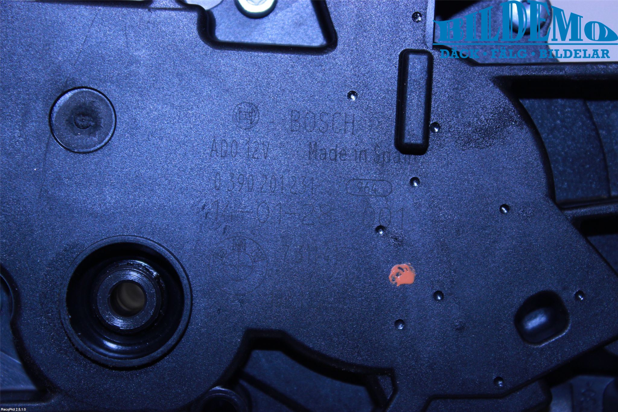 BMW 3 F30/F31/F80 12-19 Torkarmotor Baklucka