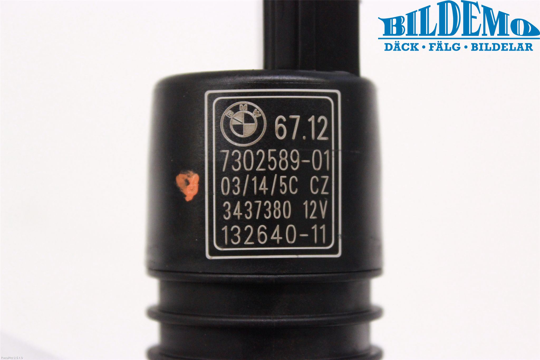 BMW 3 F30/F31/F80 12-19 Spolarpump Baklucka