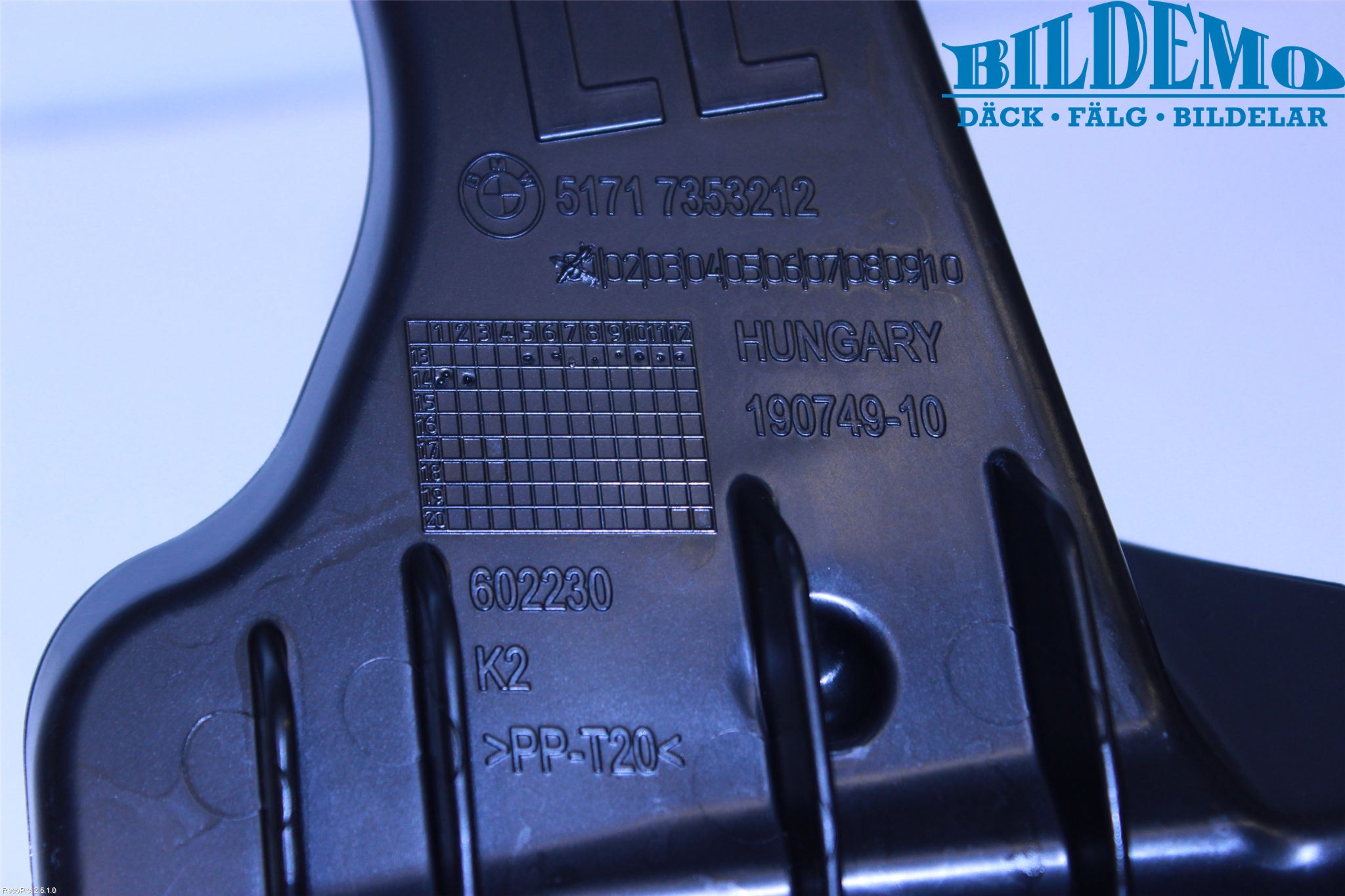 BMW 3 F30/F31/F80 12-19 Torkarmotor Vindruta