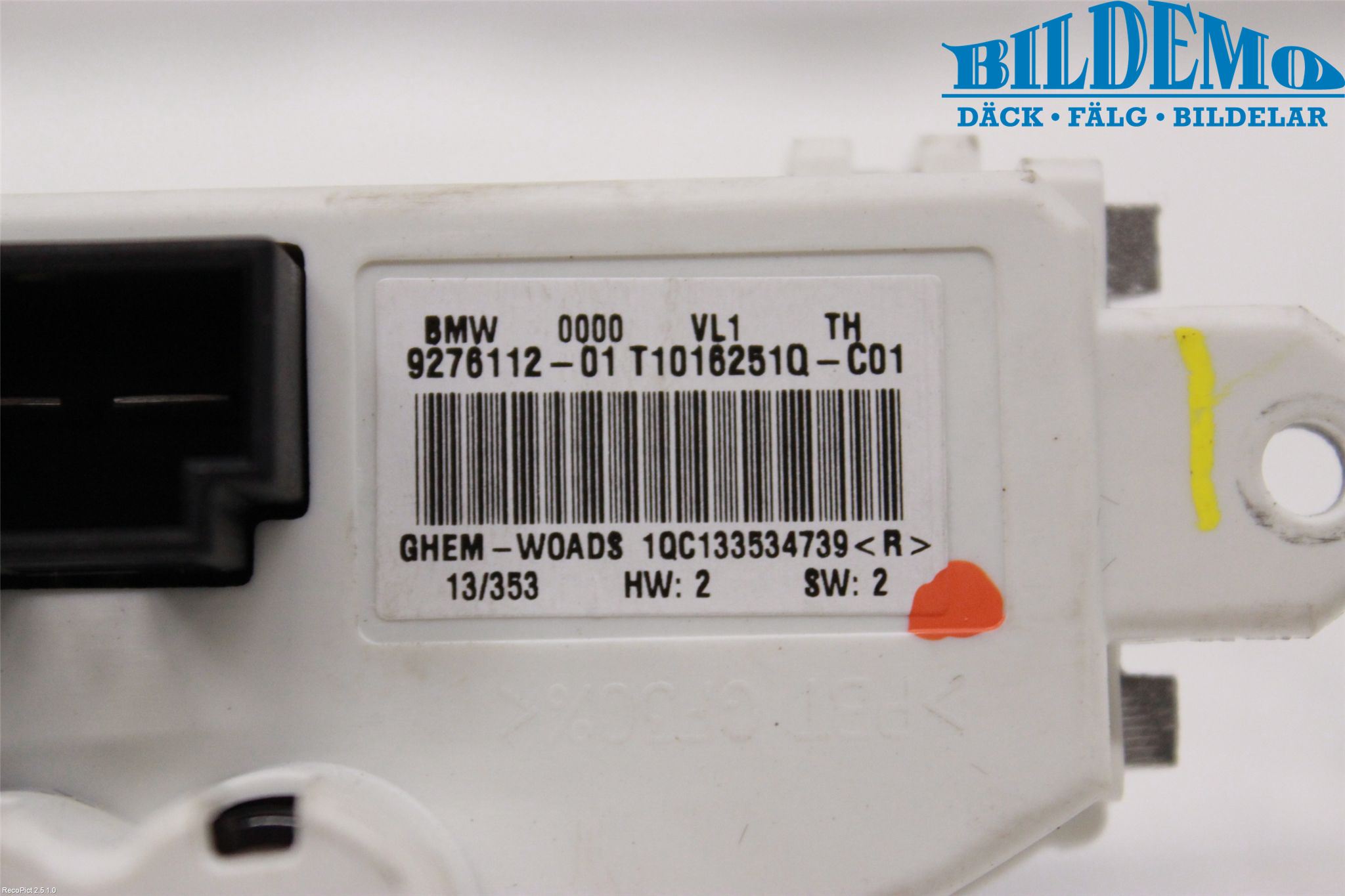BMW 3 F30/F31/F80 12-19 Värmefläktsmotstånd