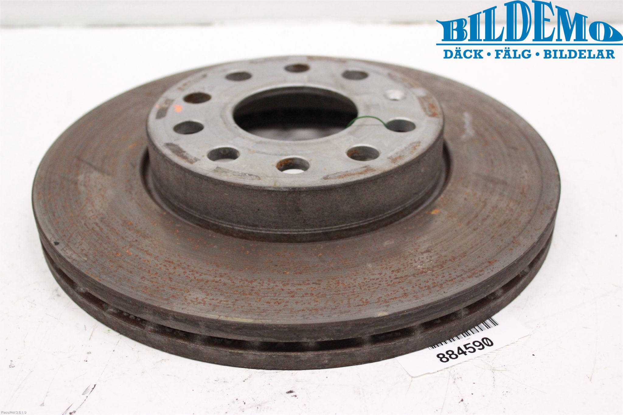 Volkswagen VW GOLF / E-GOLF VII 13-20 Bromsskiva Fram