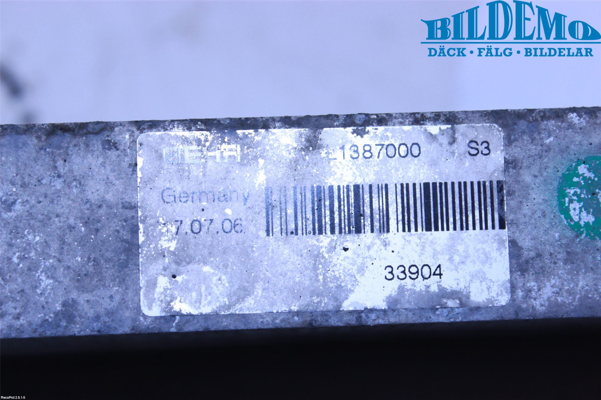 Mercedes-Benz MB ML (W164) 05-11 Oljekylare Automat